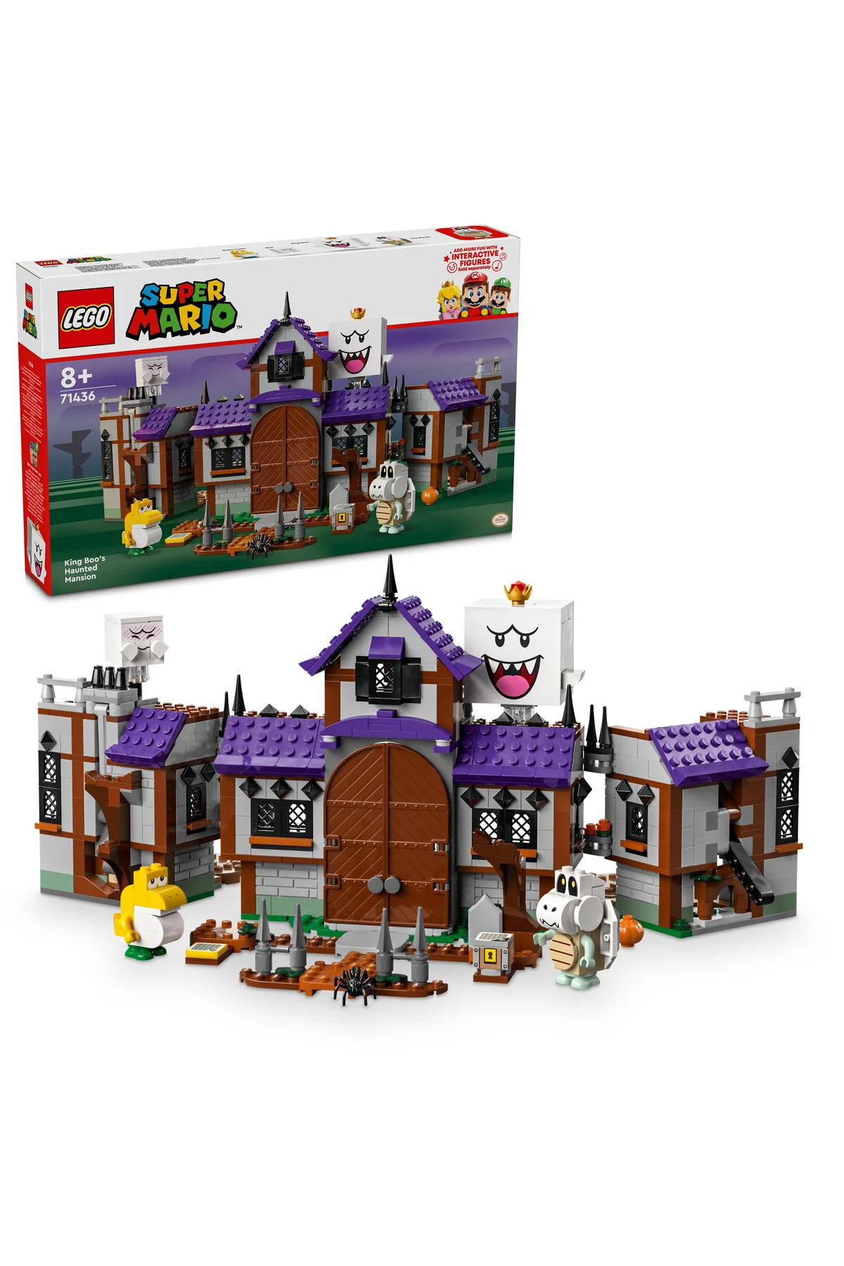 لگو ® Super Mario™ King Boo's Haunted Mansion 71436 - مجموعه اسباب‌بازی‌های خلاقانه برای ساختن کودکان ۸ سال به بالا (۹۳۲ پیکسل)