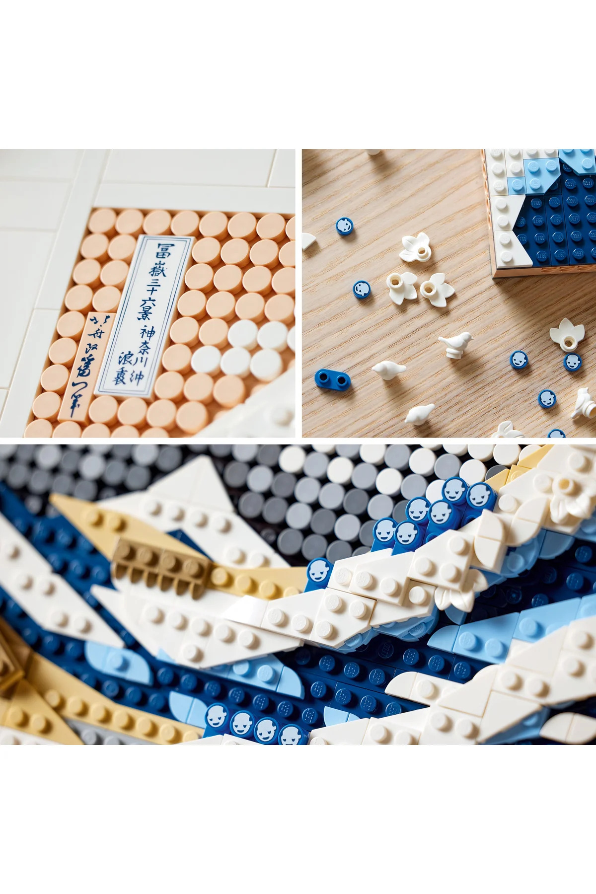 ® آرت هوکوسای موج بزرگ 31208 – کیت ساخت نقاشی ژاپنی برای بزرگسالان (۱۸۱۰ قطعه)