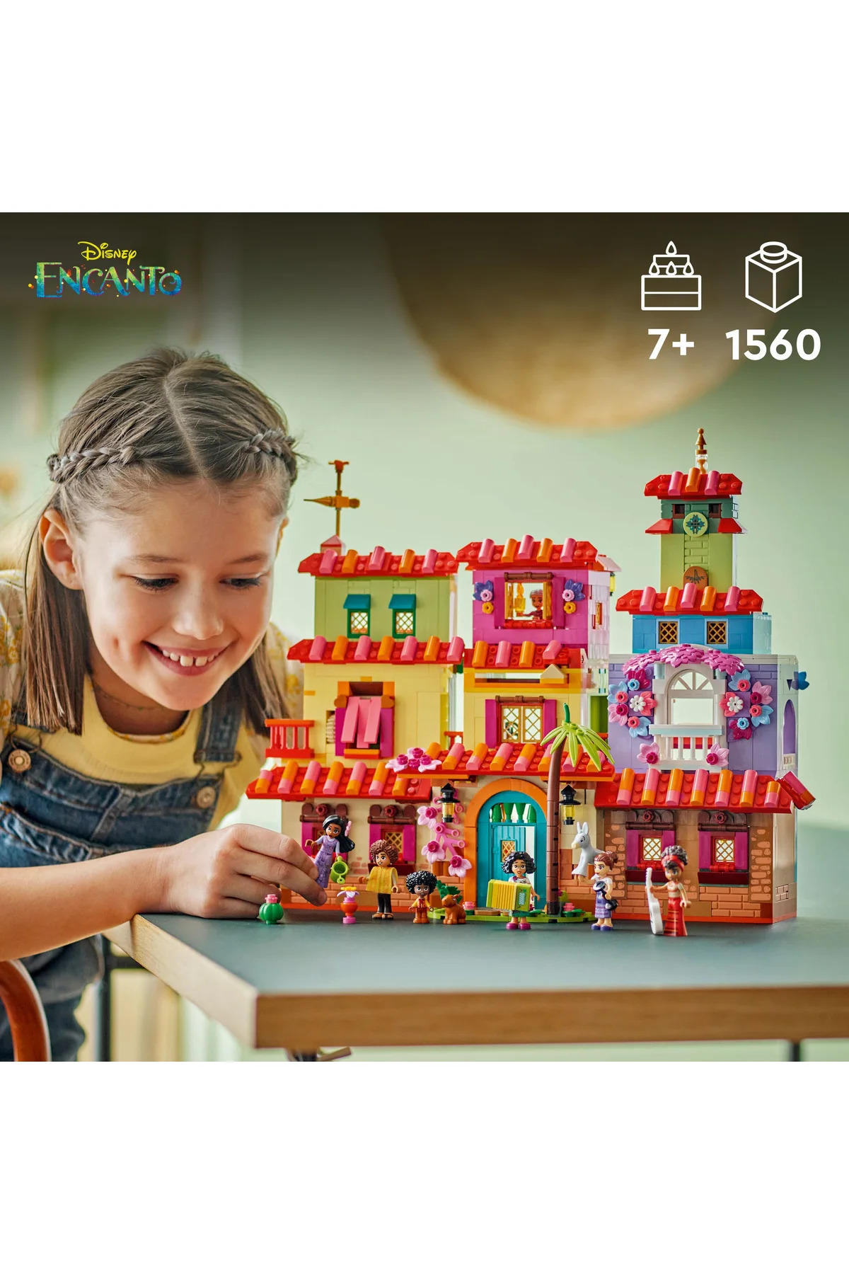® ǀ دیزنی انکانتو خانه جادویی مادریگال ۴۳۲۴۵ – مجموعه ساختنی اسباب‌بازی خلاقانه برای کودکان ۷+ (۱۵۶۰ قطعه)