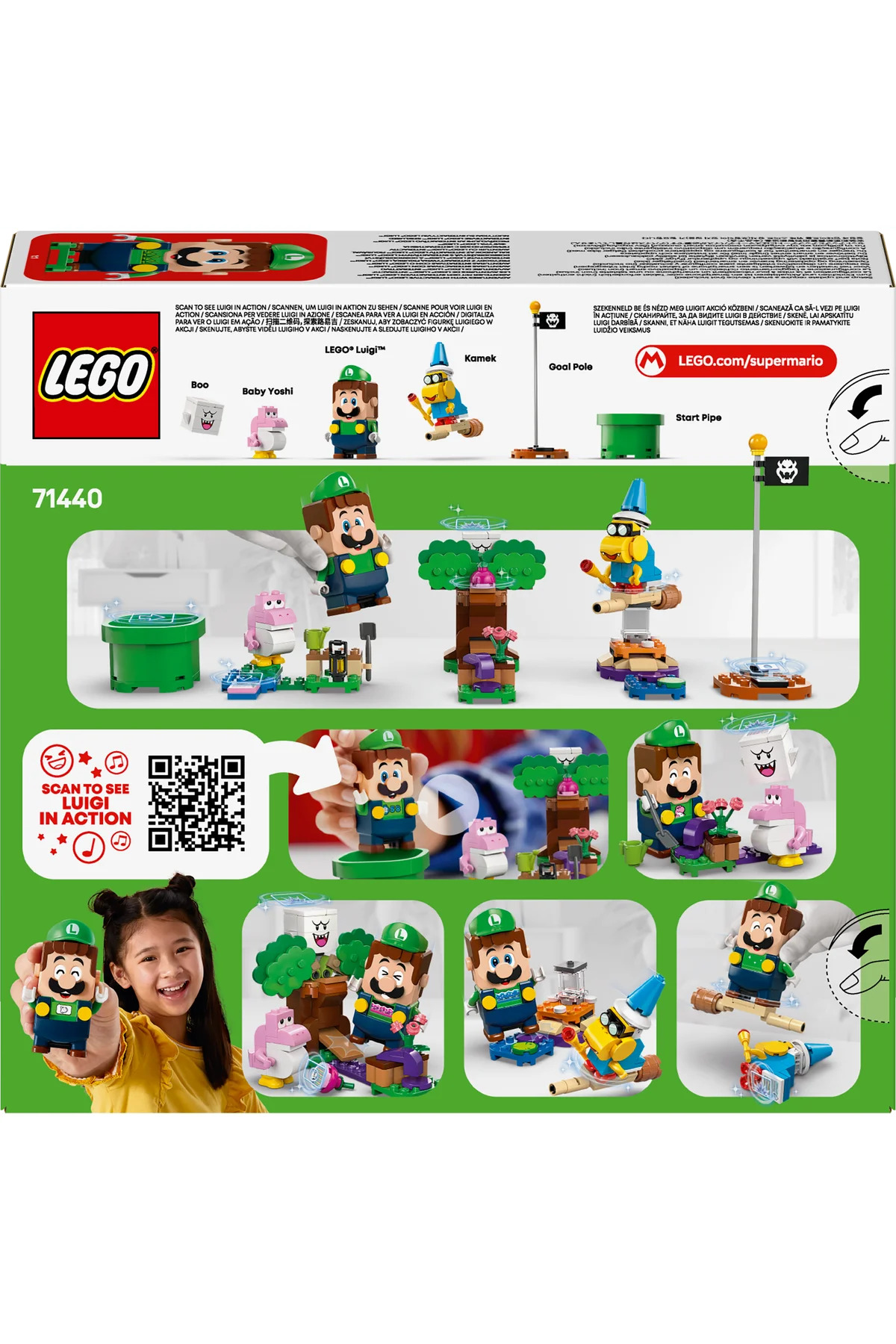 ماجراهای سوپر ماریو™ با لویجی™ تعاملی لگو®