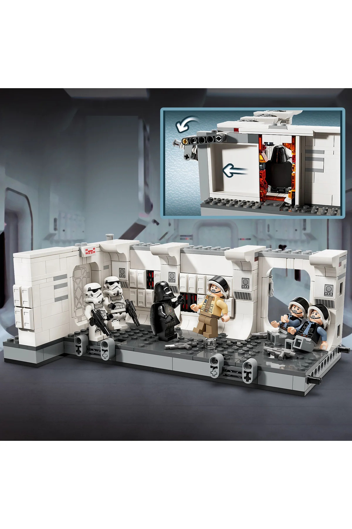 ® Star Wars ™ Tantive Iv ™ 'E Biniş 75387 - مجموعه ساختنی اسباب‌بازی خلاقانه (۸ سال به بالا) (۵۰۲ قطعه)