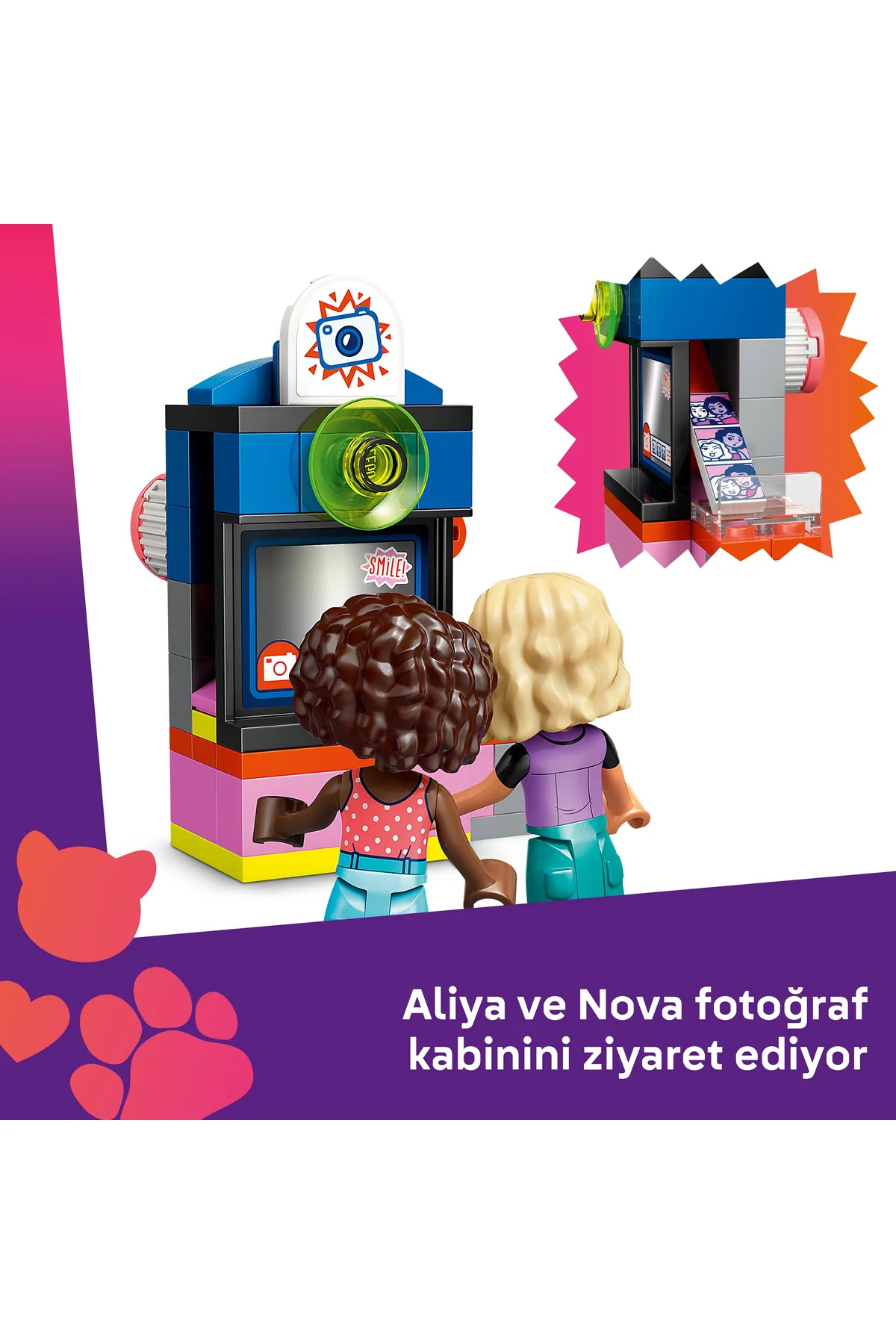 مجموعه ساختنی سالن مو و لوازم جانبی فرندز ®، ۴۲۶۶۲، برای کودکان ۷ سال به بالا (۳۴۷ قطعه)