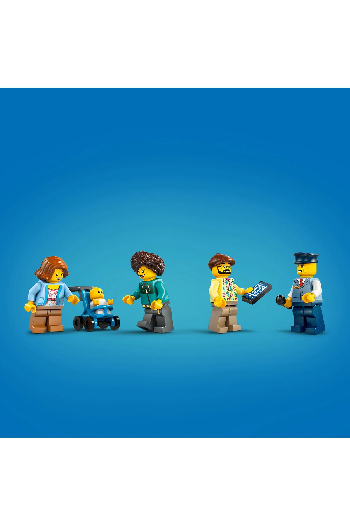 ® اسباب‌بازی اتوبوس دوطبقه گردشگری قرمز شهری 60407