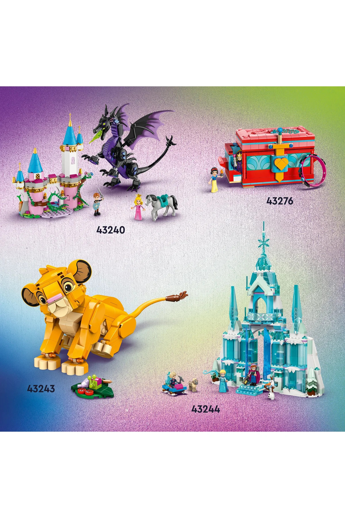 ® ǀ دیزنی انکانتو خانه جادویی مادریگال ۴۳۲۴۵ – مجموعه ساختنی اسباب‌بازی خلاقانه برای کودکان ۷+ (۱۵۶۰ قطعه)