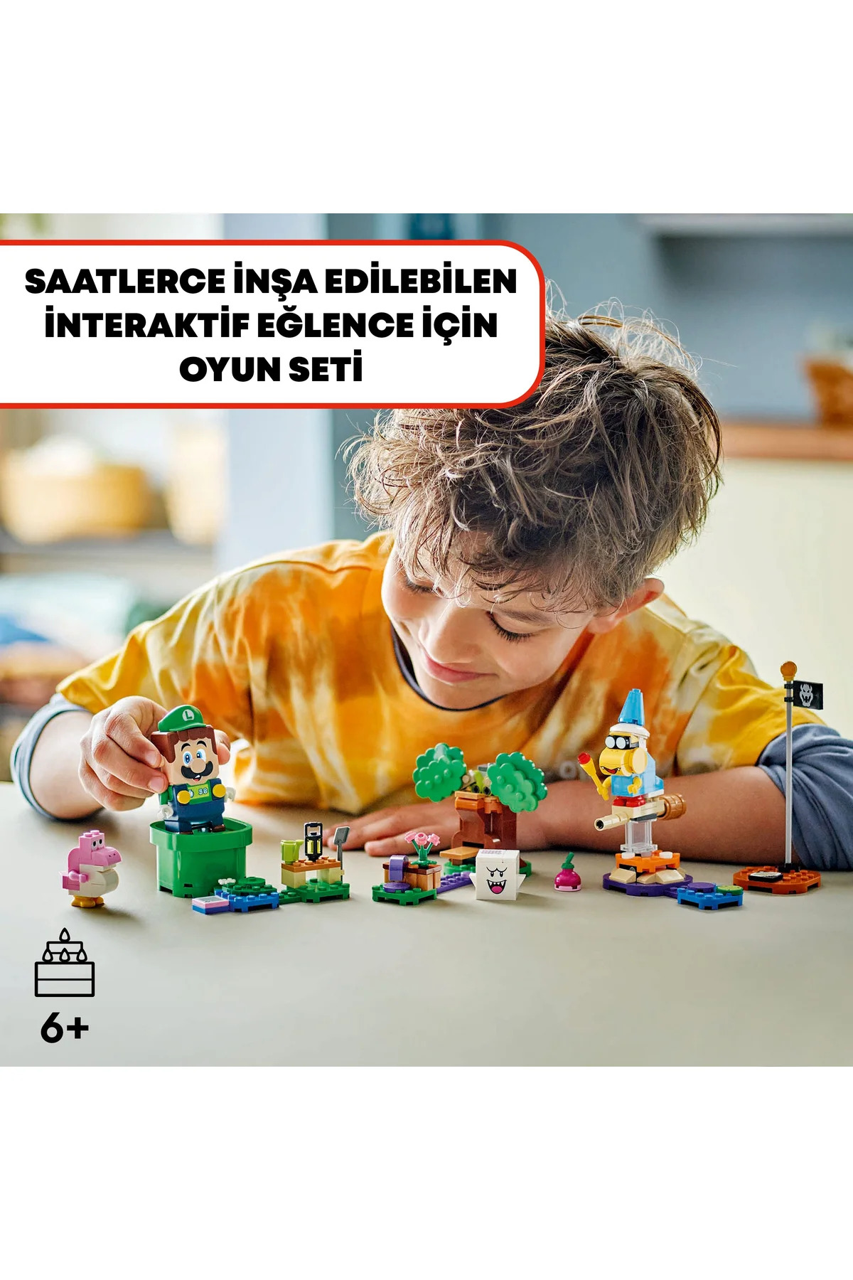 ماجراهای سوپر ماریو™ با لویجی™ تعاملی لگو®