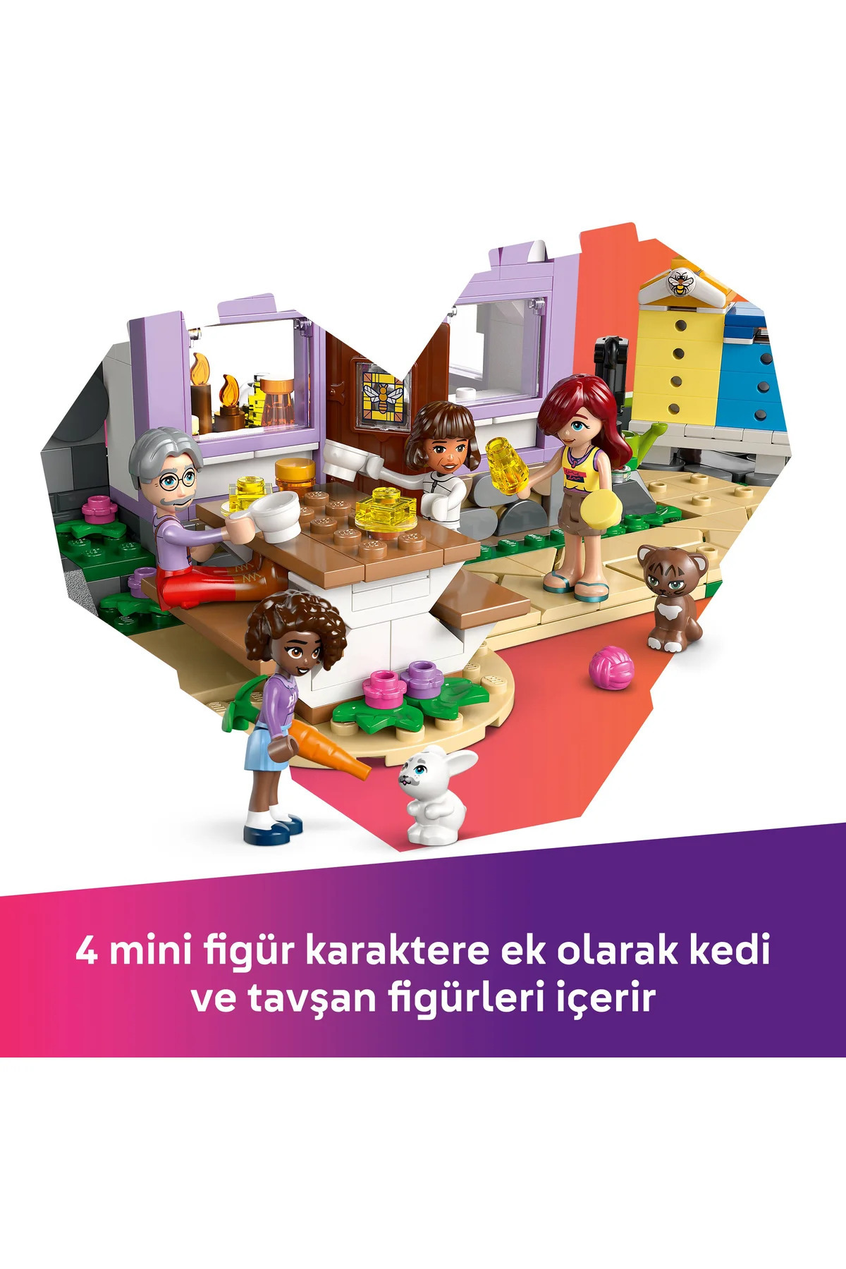 ® خانهٔ زنبورداران و باغ گل فِرِندز، مجموعهٔ ساختنی ۴۲۶۶۹ برای کودکان بالای ۱۲ سال (۱۱۶۱ قطعه)