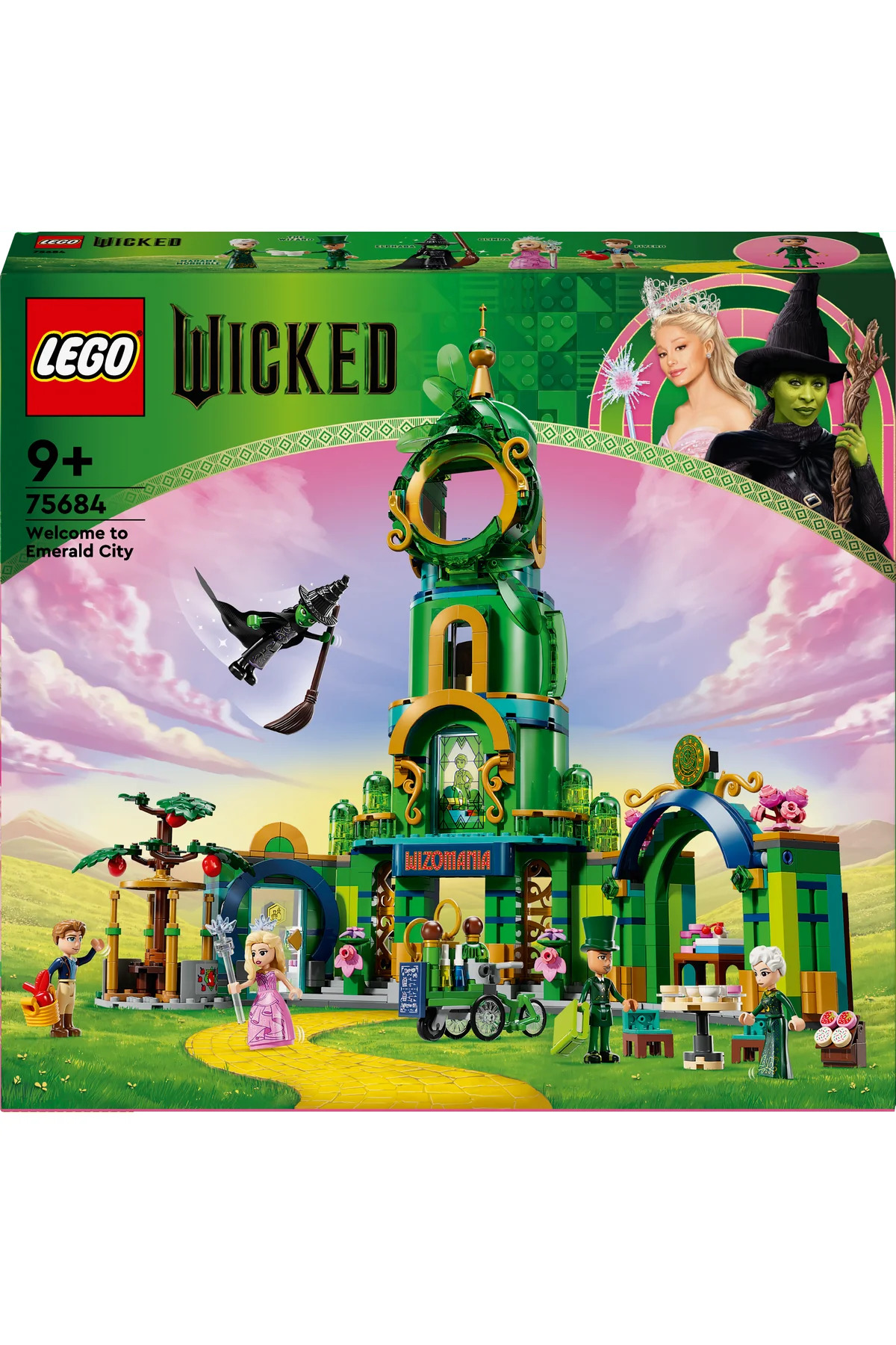 ® Wicked خوش‌آمد به شهر زمرد، مجموعه ساختنی ۷۵۶۸۴ برای کودکان ۹ سال به بالا (۹۴۵ قطعه)