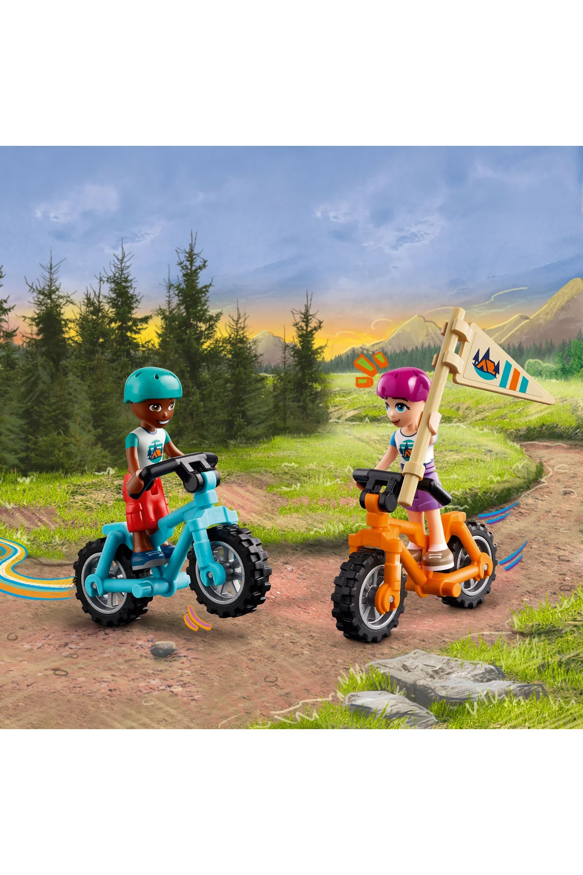 ® کمپ ماجراجویی دوستان کلبههای دنج مجموعه ساختنی ۴۲۶۲۴ برای کودکان ۷ سال به بالا (۴۳۷ قطعه)