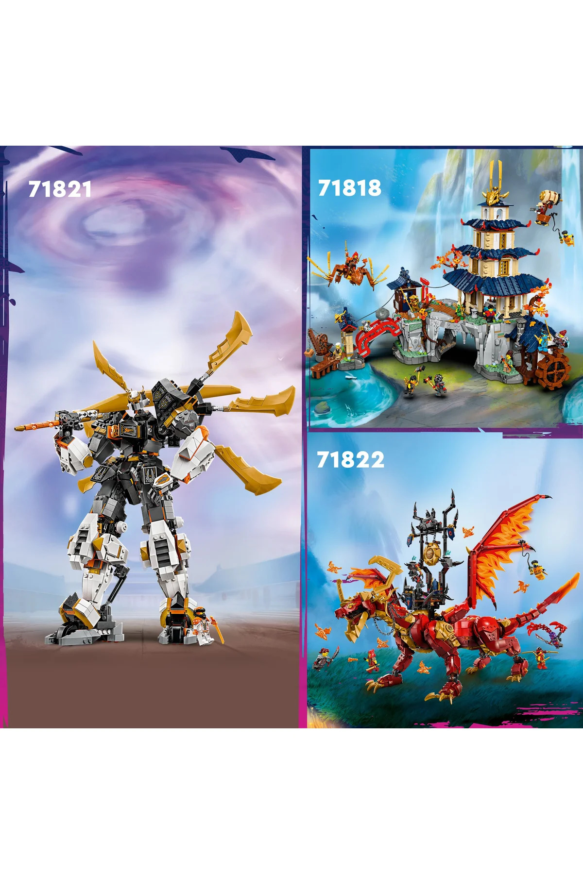 مجموعه ساختنی آرنا نبرد تورنمنت اینسکس نینجاگو ® ۷۱۸۱۸ – برای کودکان ۷ سال به بالا (۶۵۹ قطعه) ترندی ۱۰