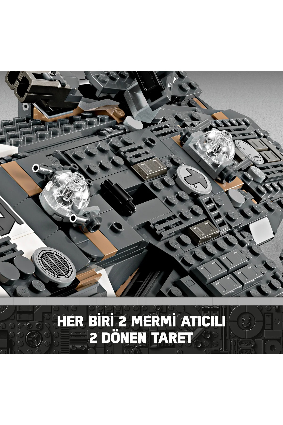 ® جنگ ستارگان: گروه اسکلت، مجموعه ساختنی خاکستر اونیکس ۷۵۳۷۴ برای کودکان ۱۰+ ساله (۱,۳۲۵ قطعه)