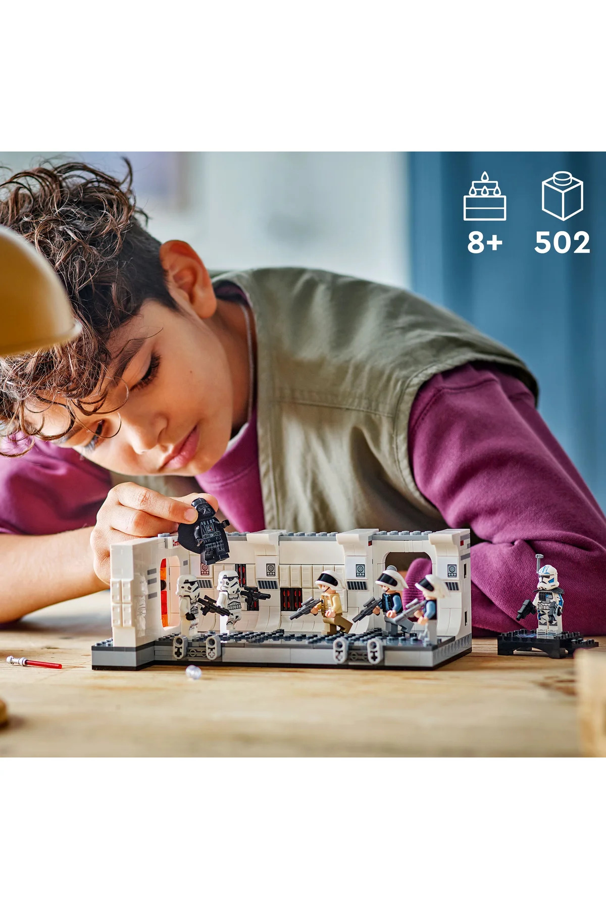 ® Star Wars ™ Tantive Iv ™ 'E Biniş 75387 - مجموعه ساختنی اسباب‌بازی خلاقانه (۸ سال به بالا) (۵۰۲ قطعه)