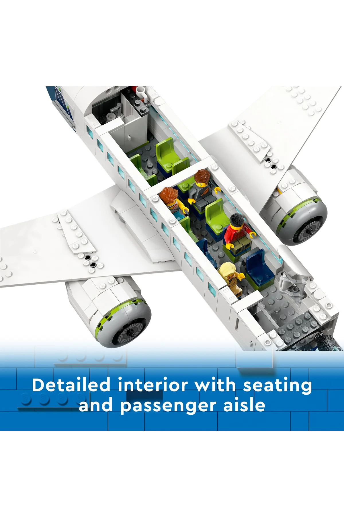 ® هواپیمای مسافربری شهری ۶۰۳۶۷ – مجموعه اسباببازی برای علاقهمندان به هواپیما بالای ۶ سال (۹۳۰ قطعه)
