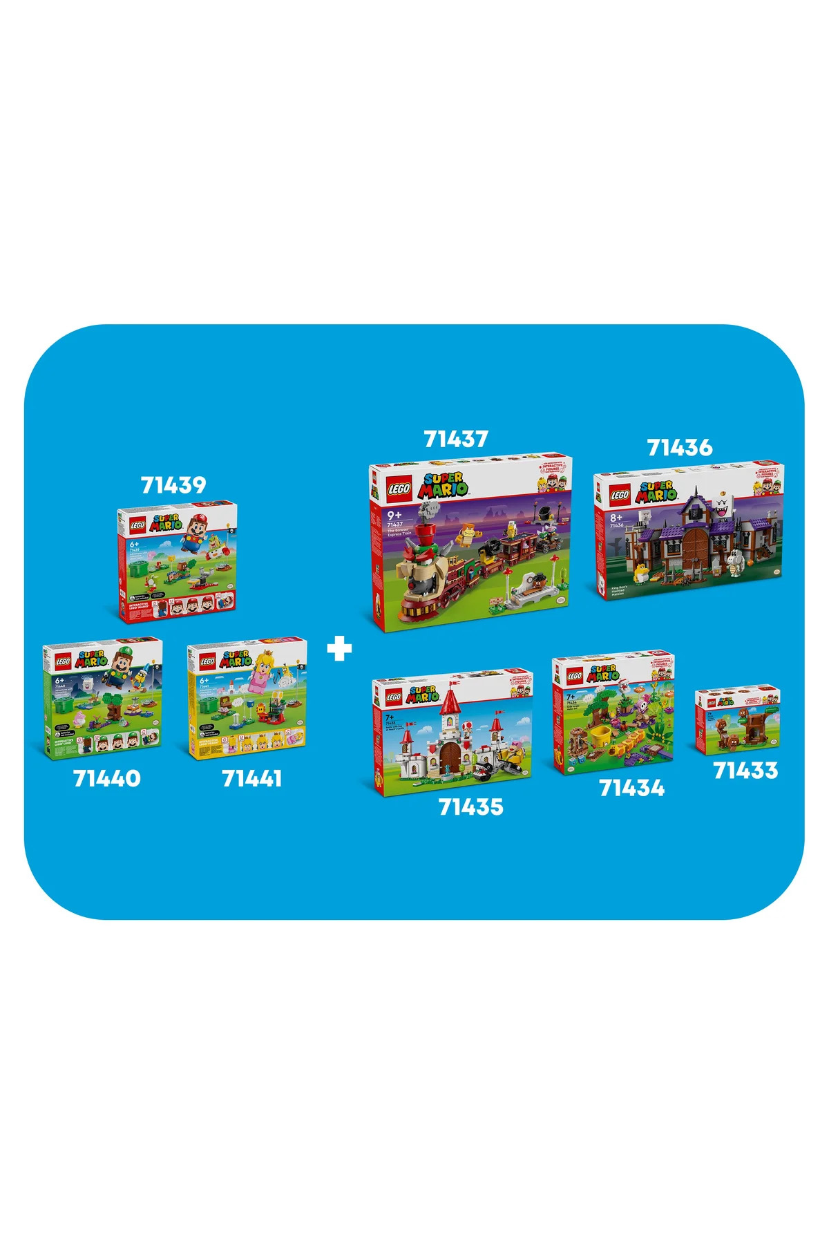 ماجراهای سوپر ماریو™ با پیچ™ تعاملی لگو®