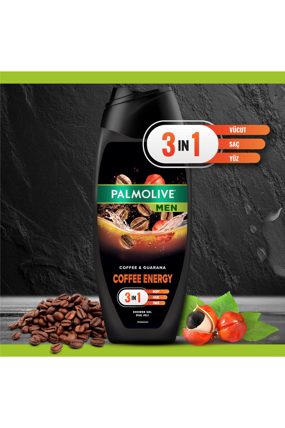 ژل و کرم دوش مردانه  Palmolive | 8.71895E+13 اورجینال - تصویر 3