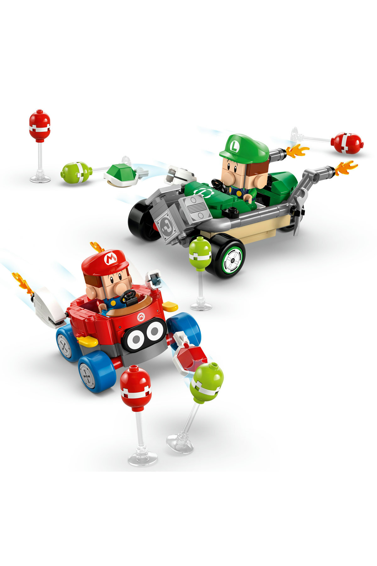 ® سوپر ماریو™: ماریو کارت™ – اسباببازی ماریوی نوزاد در مقابل لویگی نوزاد ۷۲۰۳۴