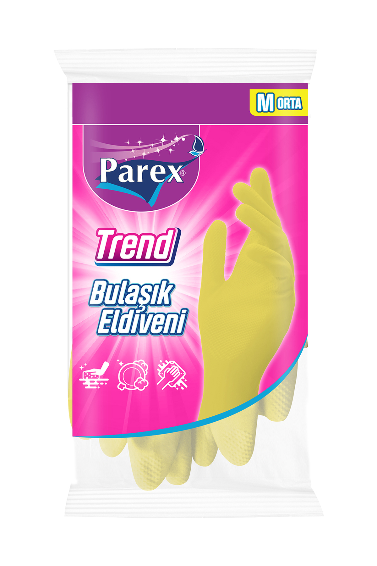 Parex Bulaşık Eldiveni Orta