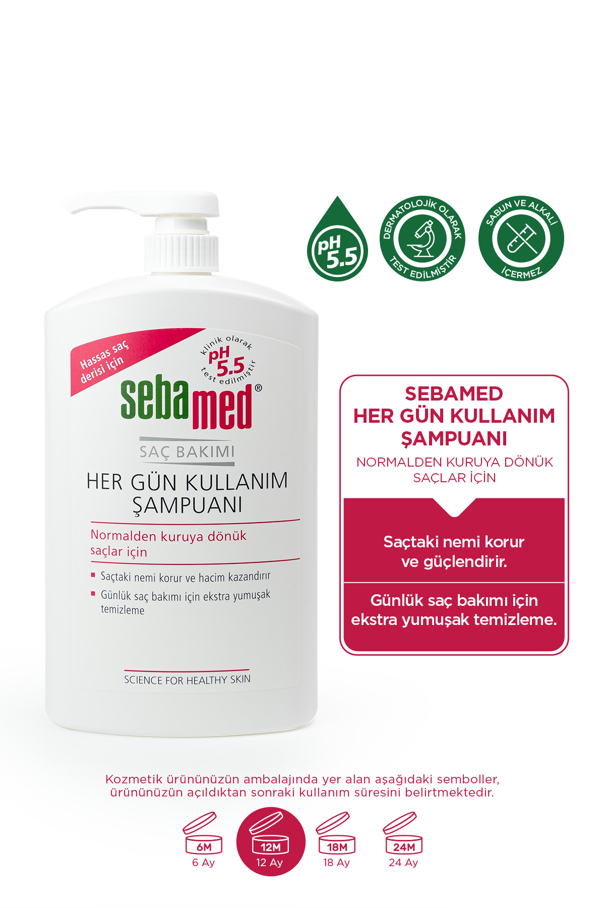 Çatlak Karşıtı Nemlendirici Cilt Bakım Yağı 200 ml ve Günlük Saç Bakım Şampuanı 1000 ml Bakım Seti — SET.SBMD.19 — تصویر 3 از 11