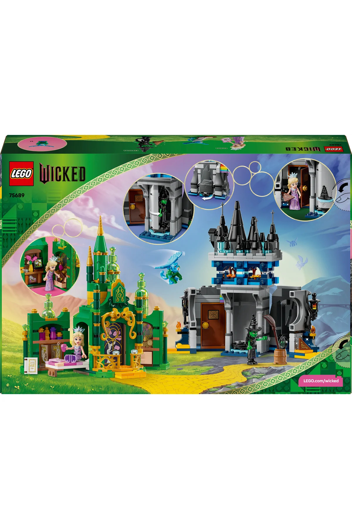 ® شهر زمردی ویدیک و قلعه کیامو کو ۷۵۶۸۹ – اسباب‌بازی ساختنی برای سنین ۹ سال به بالا (۸۶۰ قطعه)