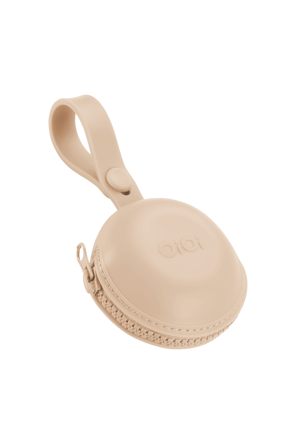 OiOi Pod Silikon Emzik Kutusu Bubble Beige