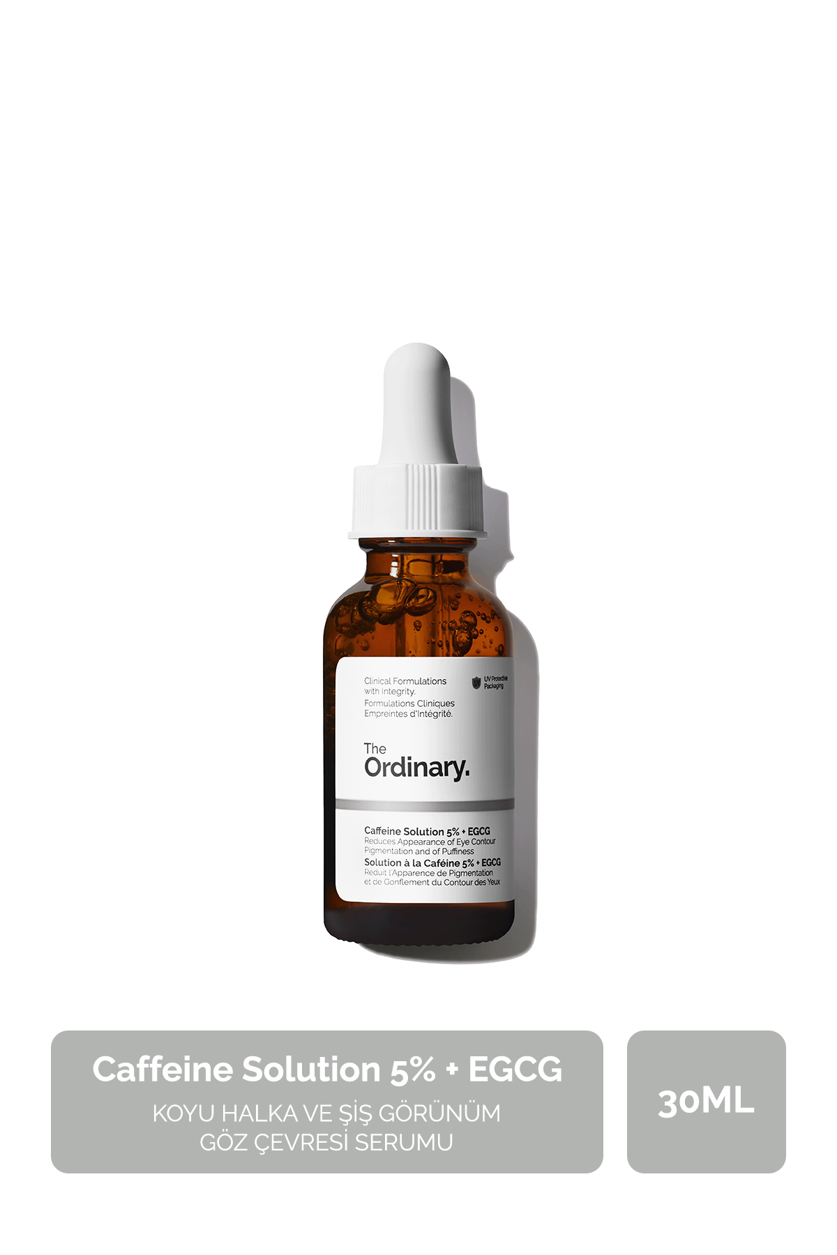 The Ordinary Caffeine Solution 5% + EGCG  - Koyu Halka ve Şiş Görünüm Göz Çevresi Serumu