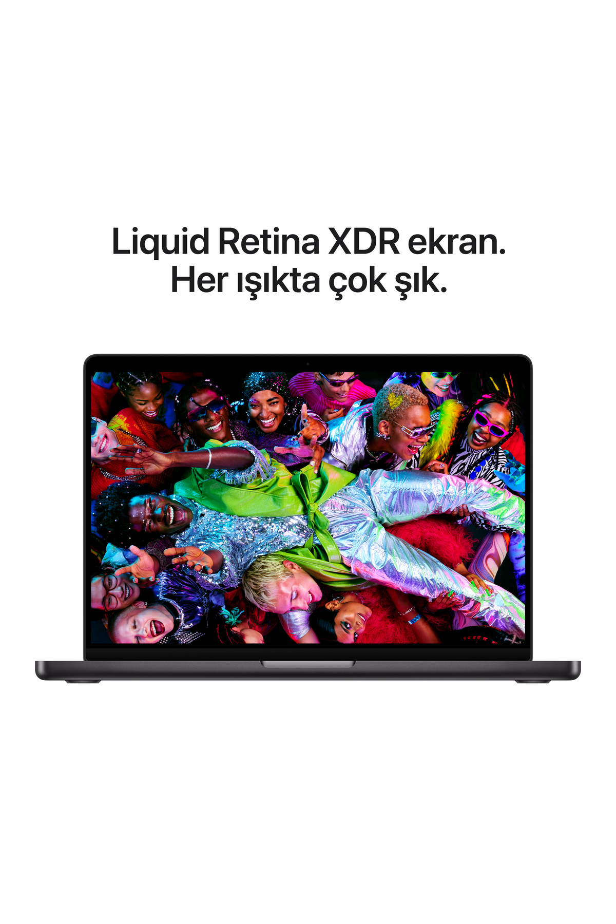14" MacBook Pro: Apple M5 chip 10‑core CPU 10‑core GPU, 24GB, 1TB SSD - Uzay Siyahı 6