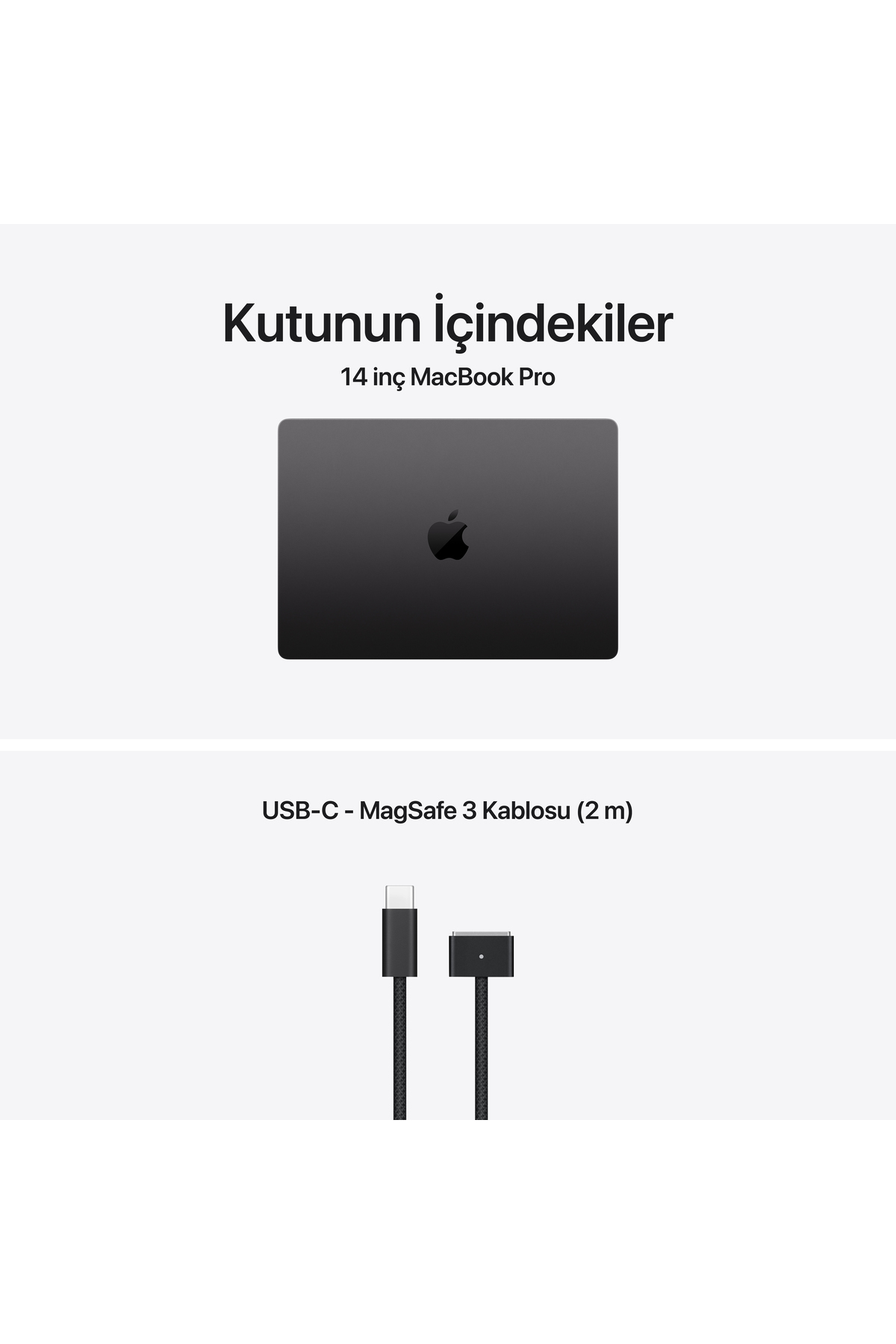 14" MacBook Pro: Apple M5 chip 10‑core CPU 10‑core GPU, 24GB, 1TB SSD - Uzay Siyahı 9