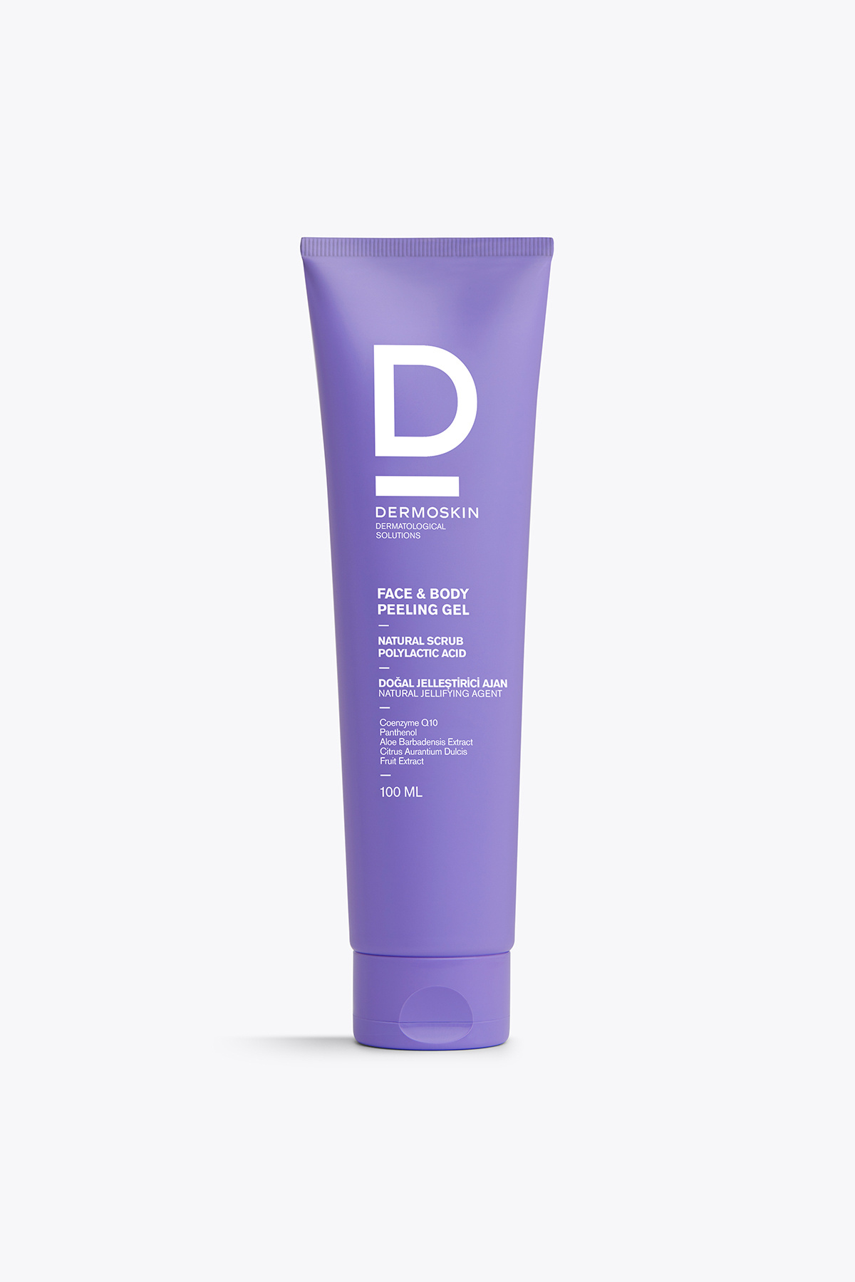 Dermoskin Face & Body Peeling Jel | Yüz ve Vücut Peelingi | Nemlendirici Probiyotik Cilt Bakımı | 100 ml