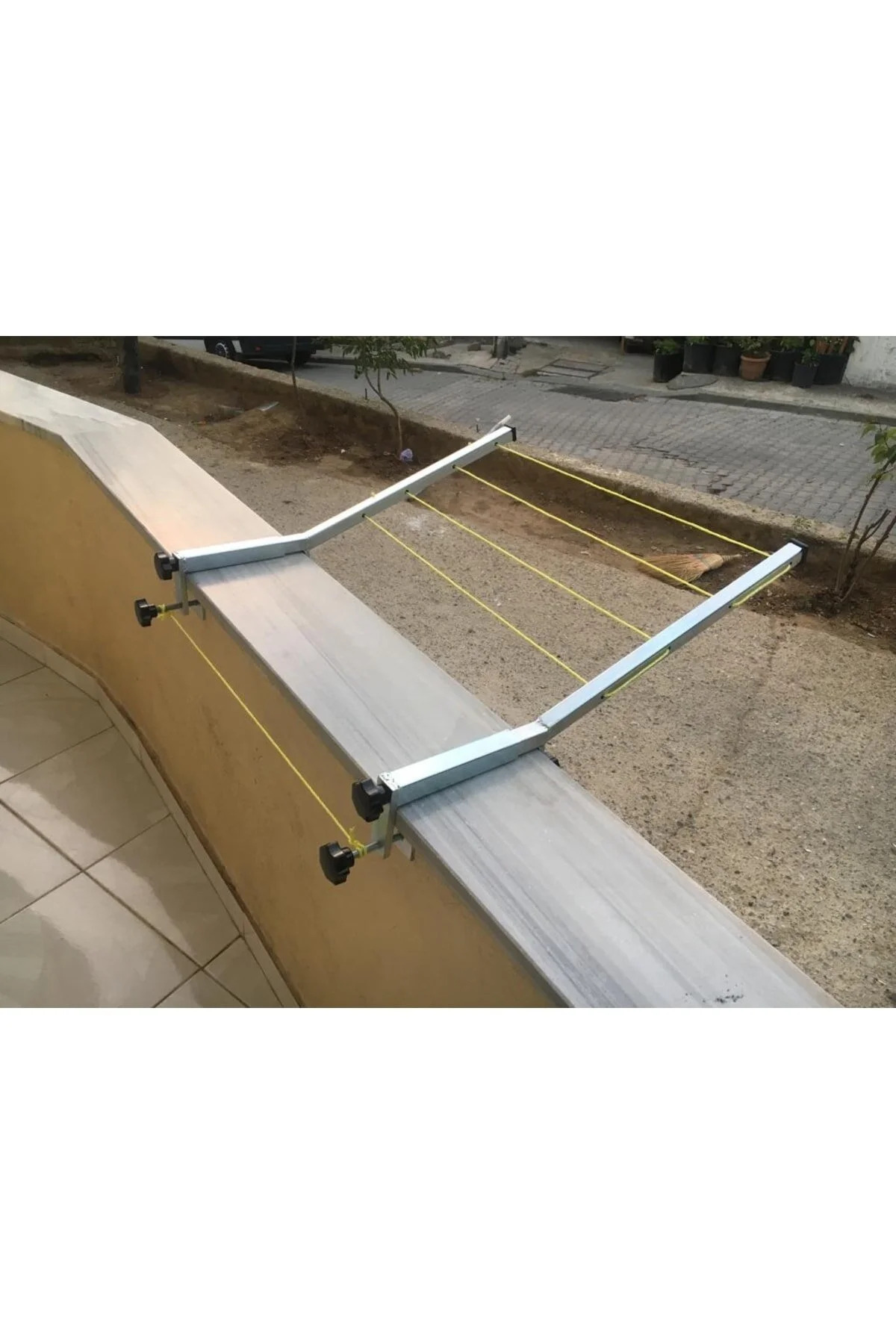 Genel Markalar Balkon Duvarı Çamaşır Kurutma Askılığı