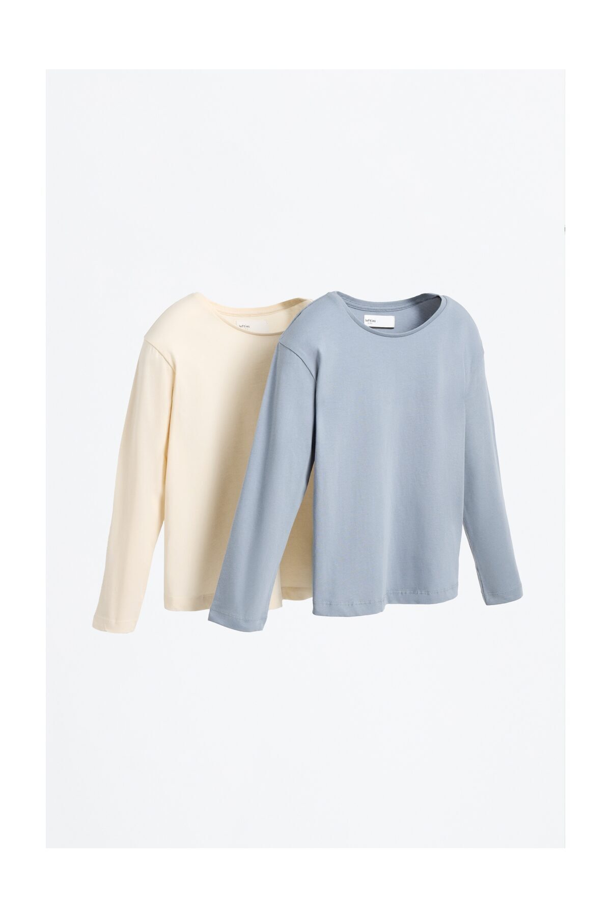 LEFTIES Zestaw dla dzieci zawierający 2 podstawowe koszulki z długim rękawem