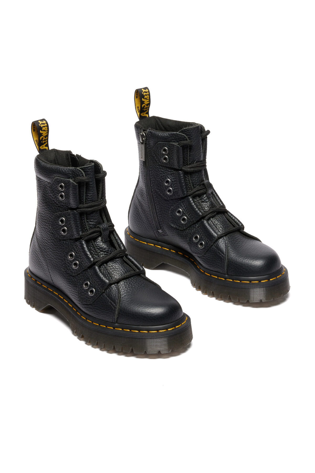 Dr. Martens 1460 Bex Ltt Fekete, Marásos Nappa Bőr