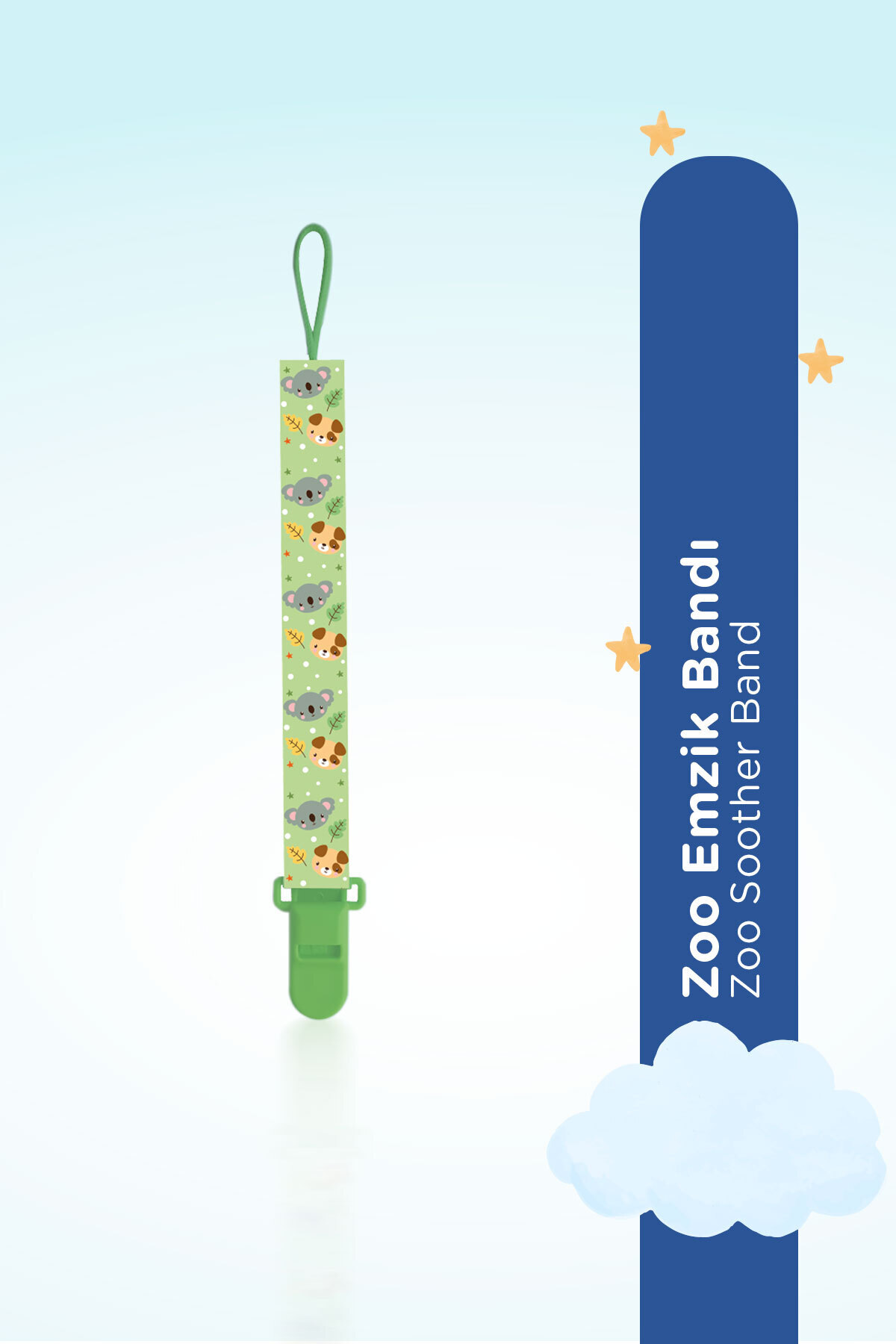 Wee Baby Zoo Emzik Bandı Yeşil fotoğrafı 2 (önizleme)