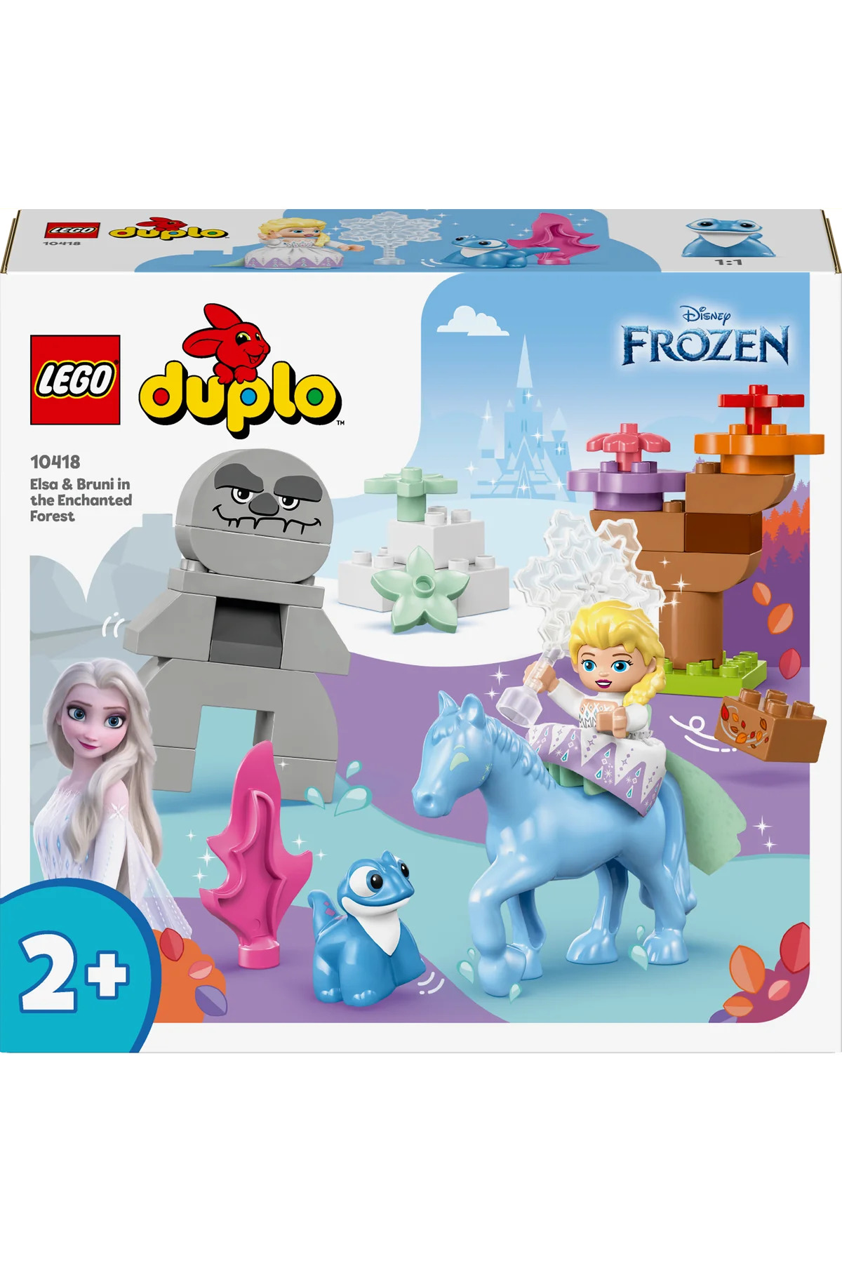 LEGO ® DUPLO® | Disney Elsa ve Bruni Büyülü Ormanda 10418 - 2+Eğitici Oyuncak Yapım Seti (31P) fotoğrafı 3 (önizleme)