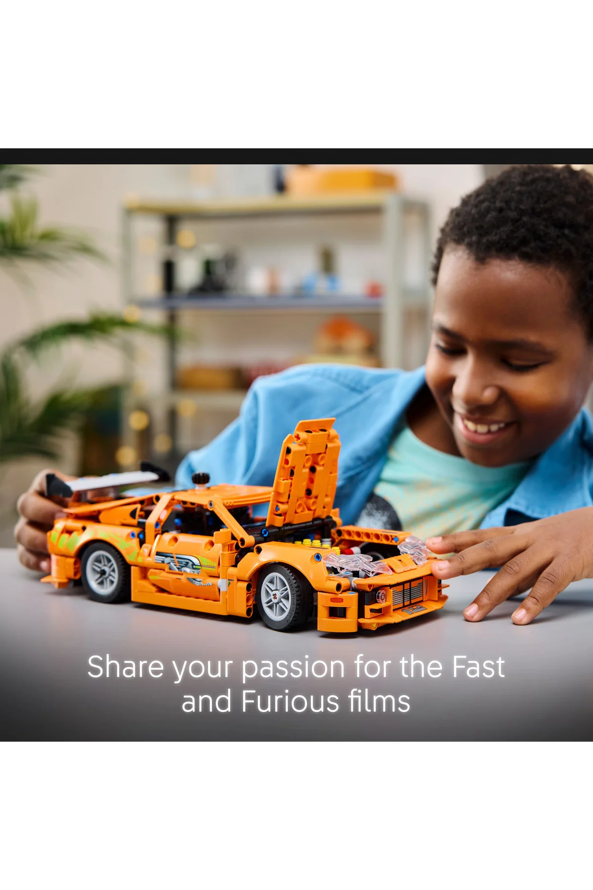 ® تکنیک فست اند فیوریوس تویوتا سوپرا Mk4 42204 – کیت مونتاژ مدل اسباب‌بازی ۹+ (۸۱۰ قطعه)