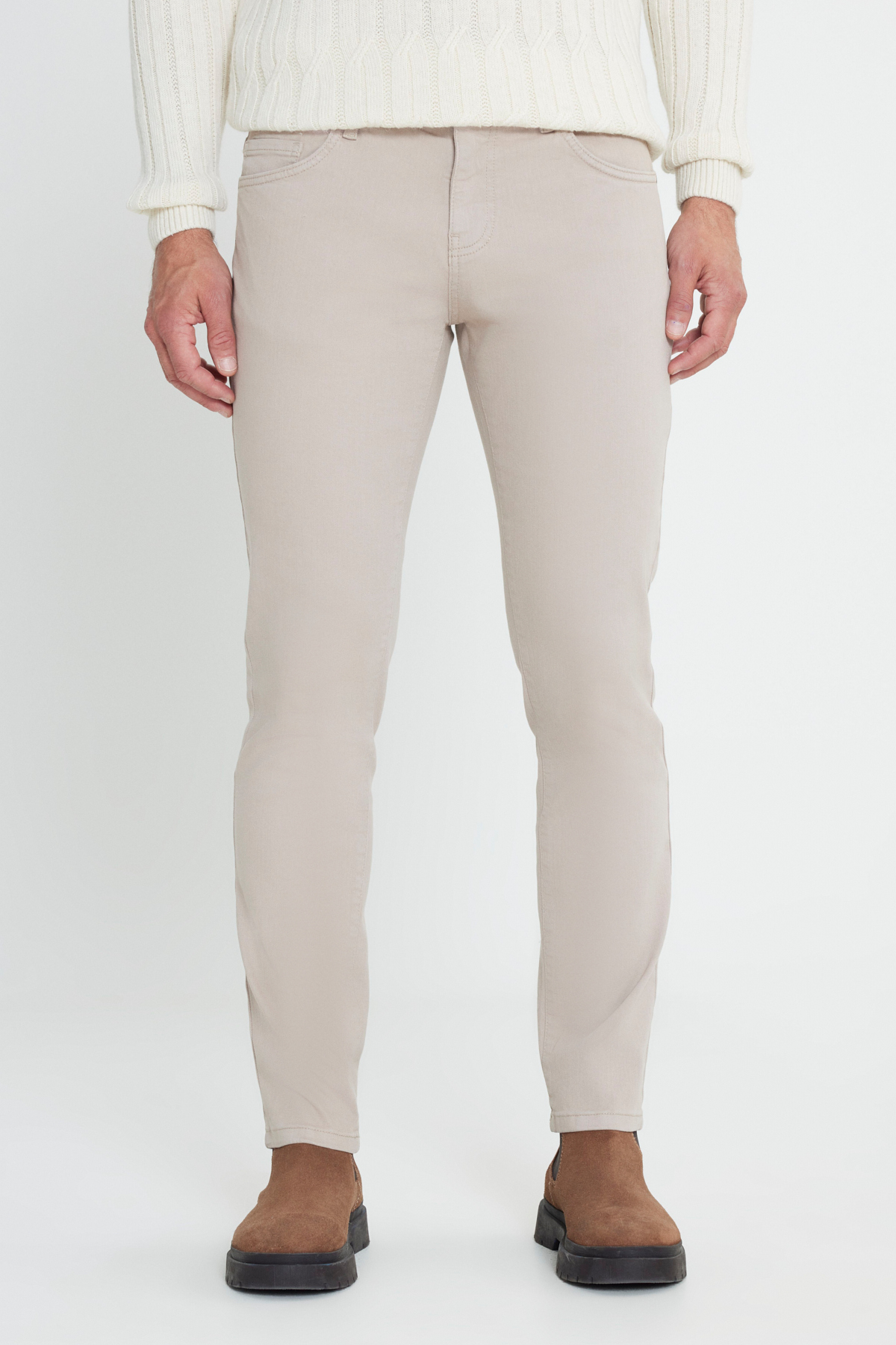 آلتین ییدلیز کلاسیکس شلوار مردانه مردانه مدل Stone با کشسانی ۳۶۰ درجه و راحتی، اسلیم فیت، شلوار باریک برش‌دار