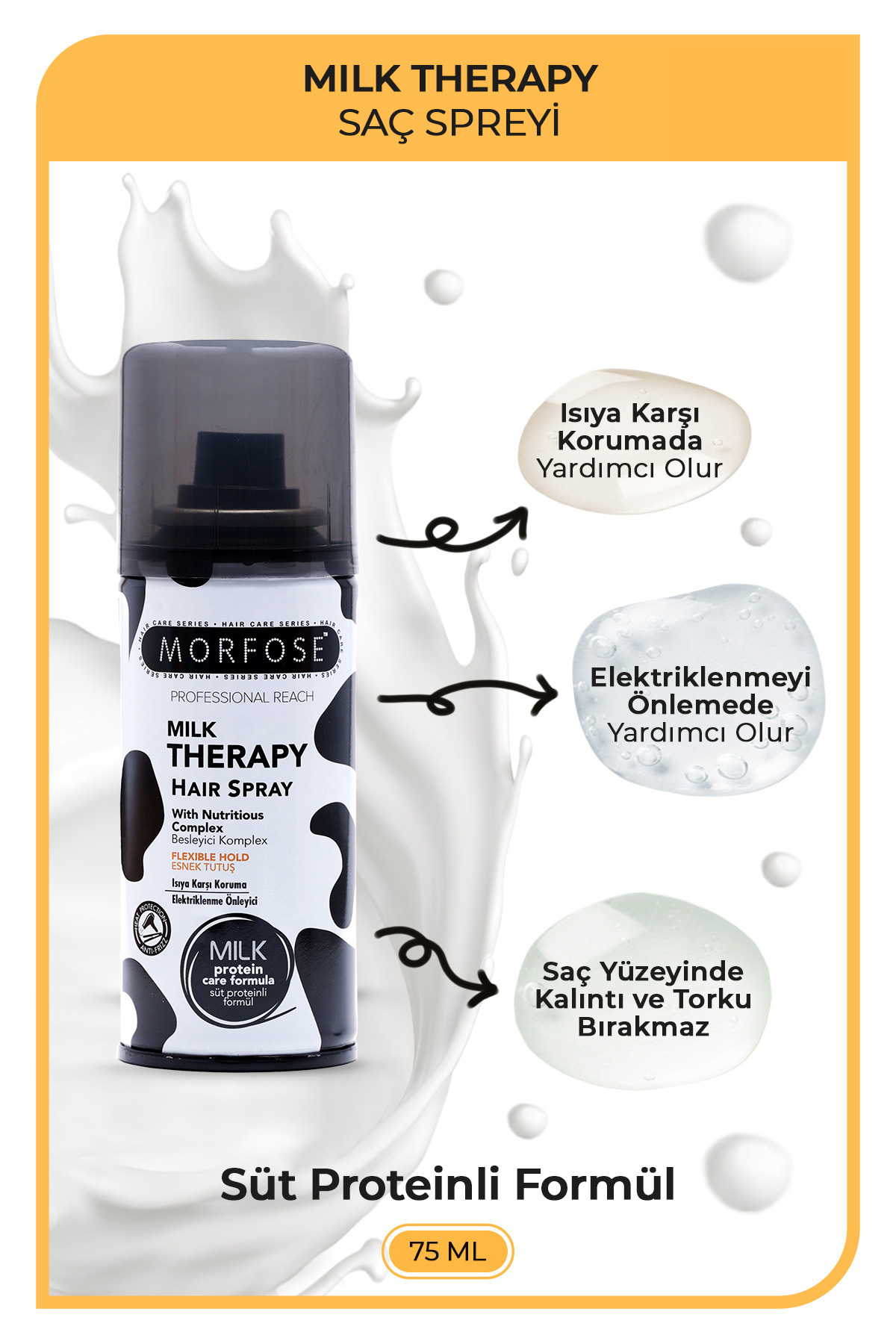 اسپری مو   Morfose | 1100015497 اورجینال - تصویر 2