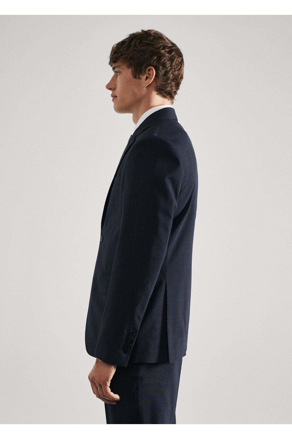 ژاکت مردانه آبی منگو | 47094008 اورجینال - تصویر 5