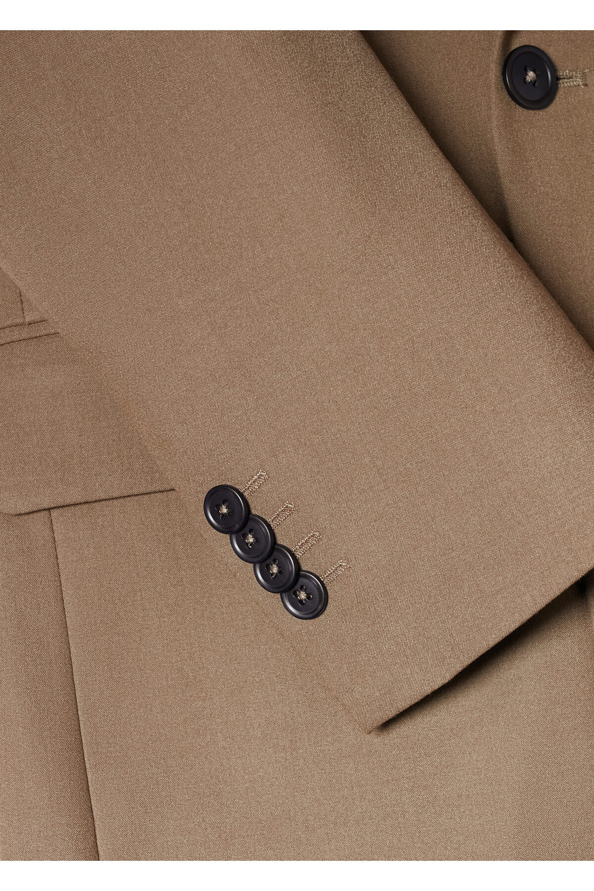 ژاکت مردانه قهوه ای منگو | 47034385 اورجینال - تصویر 3