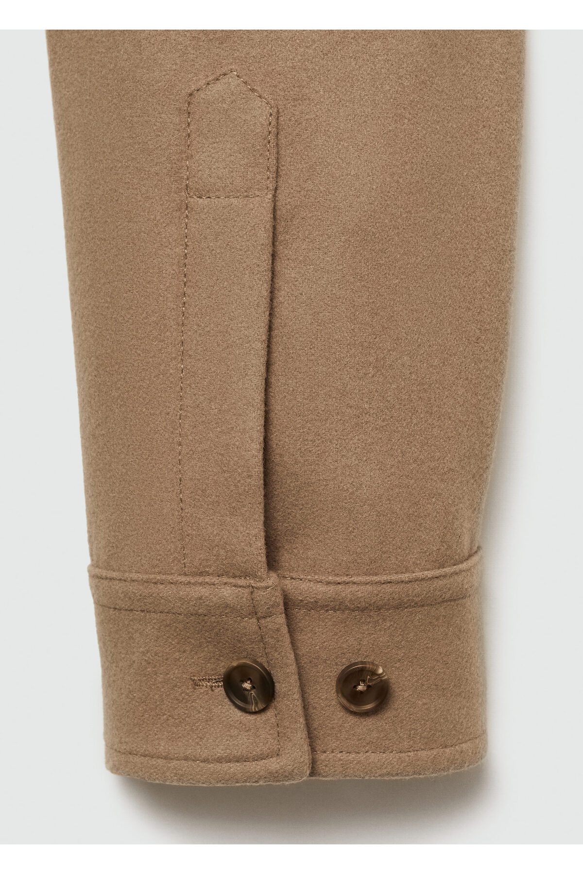 ژاکت مردانه قهوه ای منگو | 77905968 اورجینال - تصویر 3