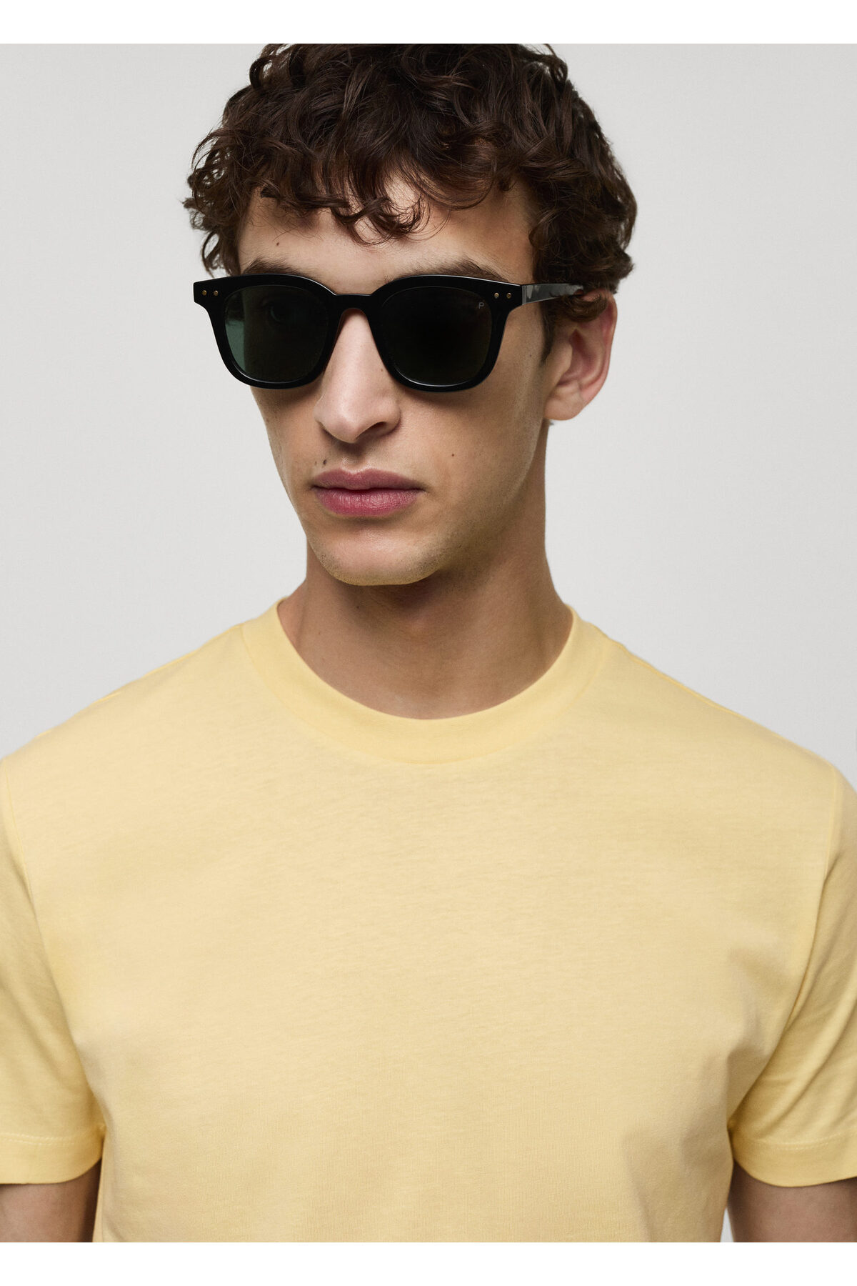 تیشرت مردانه زرد منگو | 77970606 اورجینال - تصویر 4