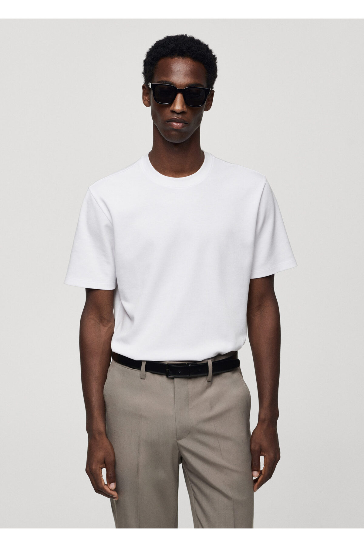 تیشرت مردانه سفید منگو | 77056001 اورجینال - تصویر 9