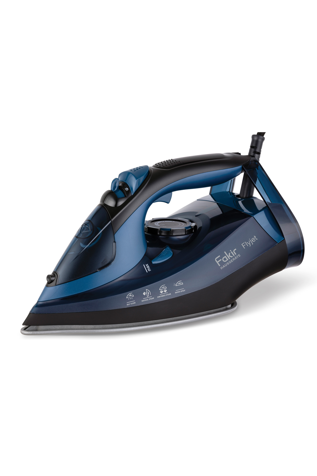 Fakir Flyjet Buharlı Ütü  Mavi - Siyah