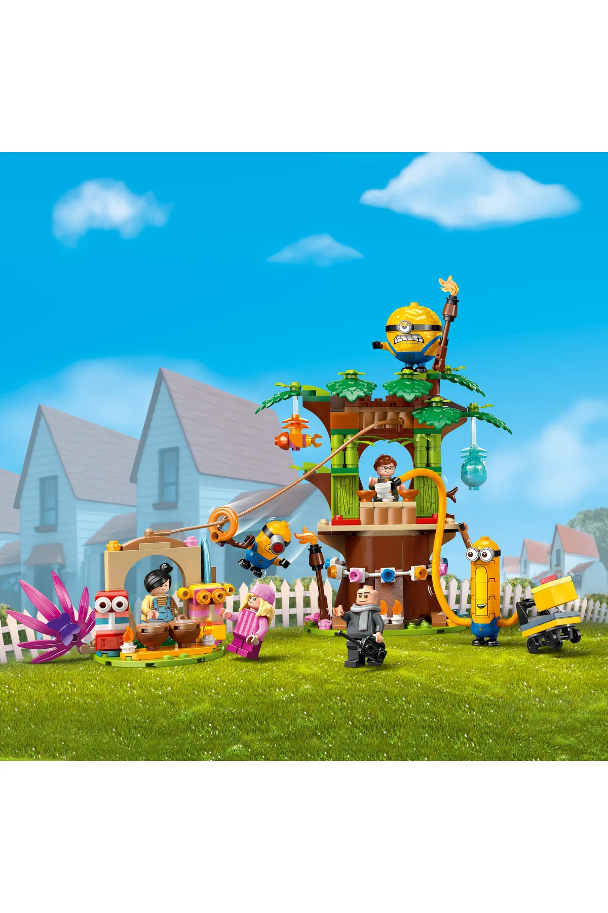 من نفرتانگیز ۴ – مجموعه ساختوساز برای سنین ۸ سال و بالاتر، مینیونها و پاویلیون خانوادگی گرو ۷۵۵۸۳ (۸۶۸ قطعه)