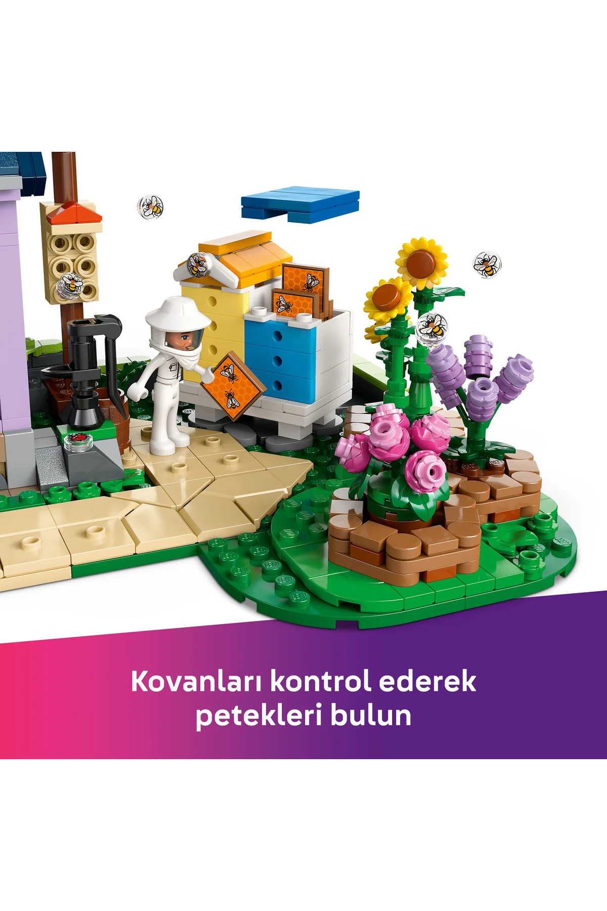 ® خانهٔ زنبورداران و باغ گل فِرِندز، مجموعهٔ ساختنی ۴۲۶۶۹ برای کودکان بالای ۱۲ سال (۱۱۶۱ قطعه)