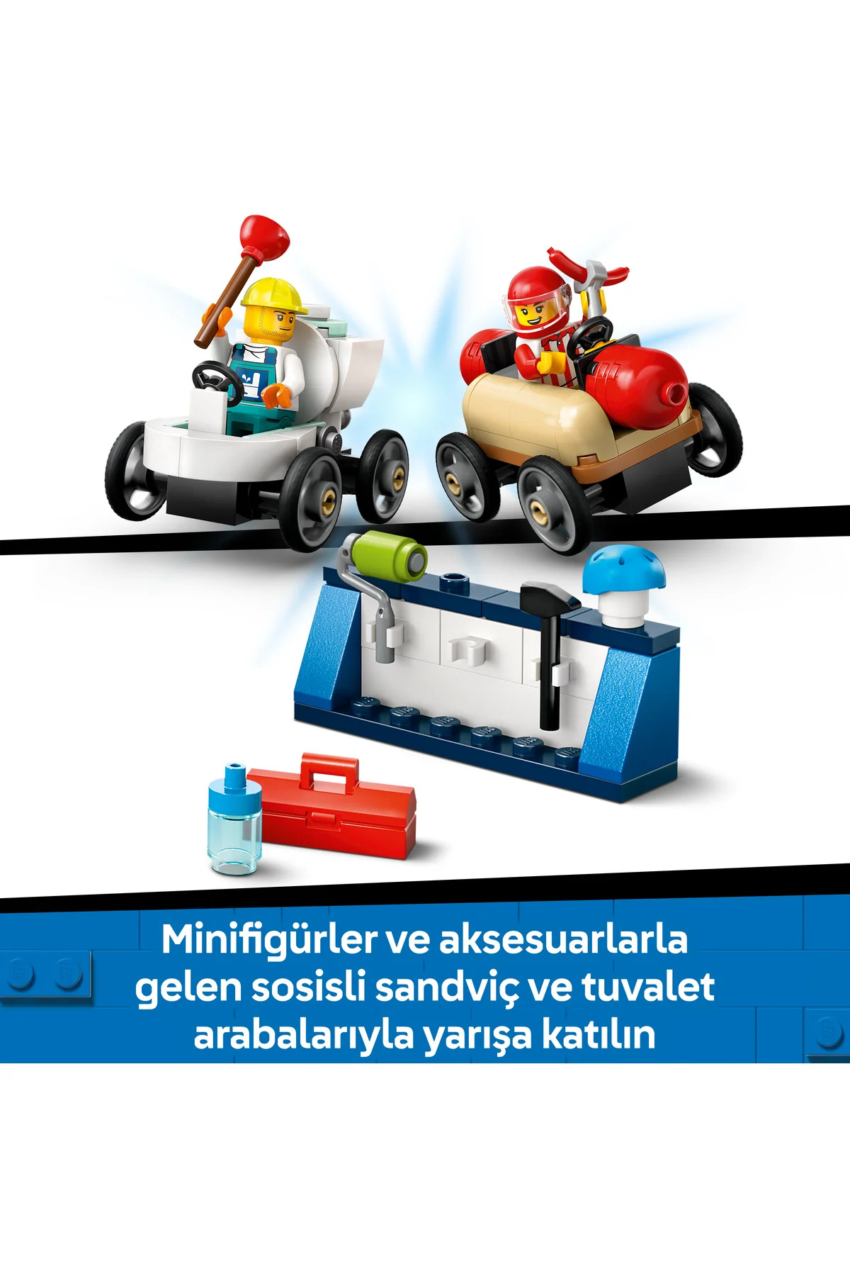 ® سیتی نو لیمیتس: مجموعه ساختنی مسیر رمپ مسابقه اتومبیل ۶۰۴۶۰ برای کودکان بالای ۶ سال (۴۳۶ قطعه)