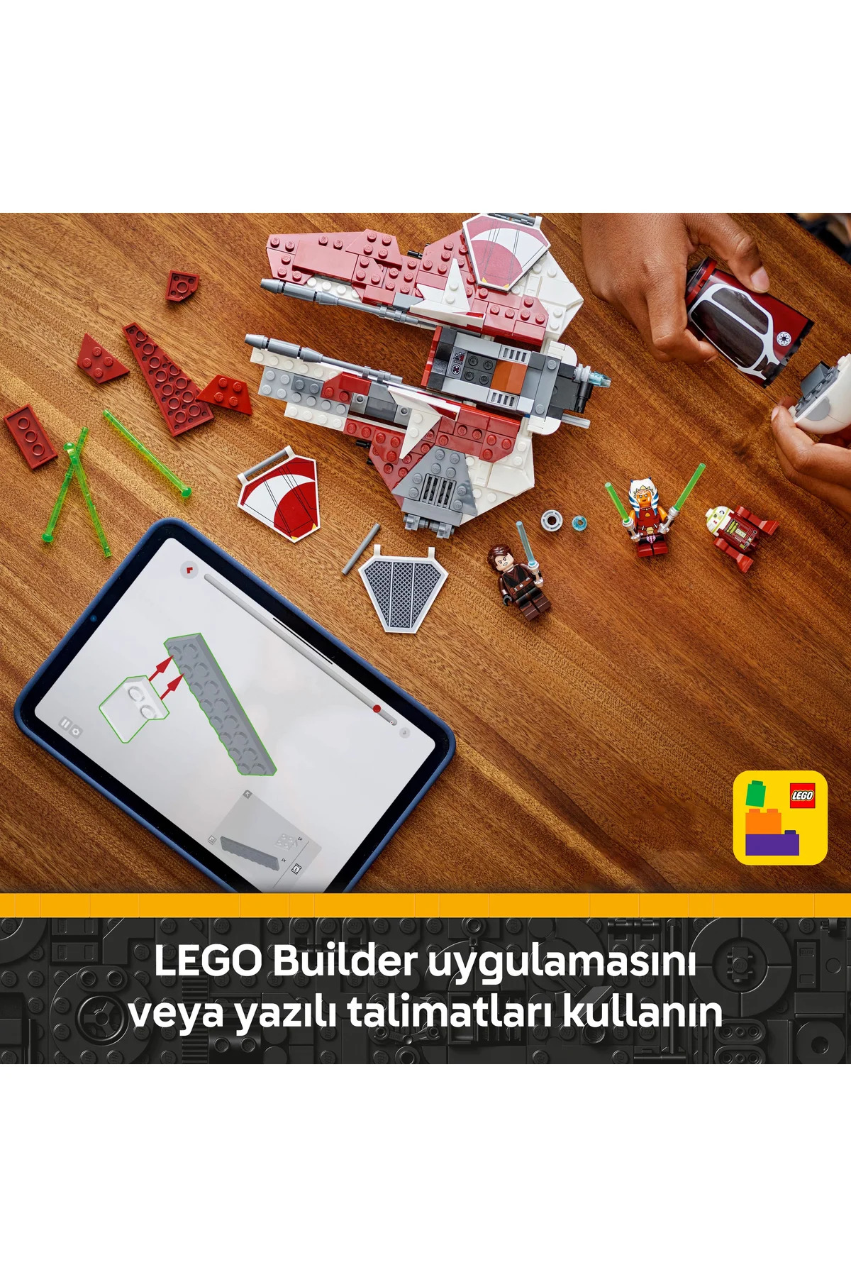 جنگ ستارگان: جنگ‌های کلون - مجموعه ساختنی interceptor جِدای آسوکا ۷۵۴۰۱ (۲۹۰ قطعه)