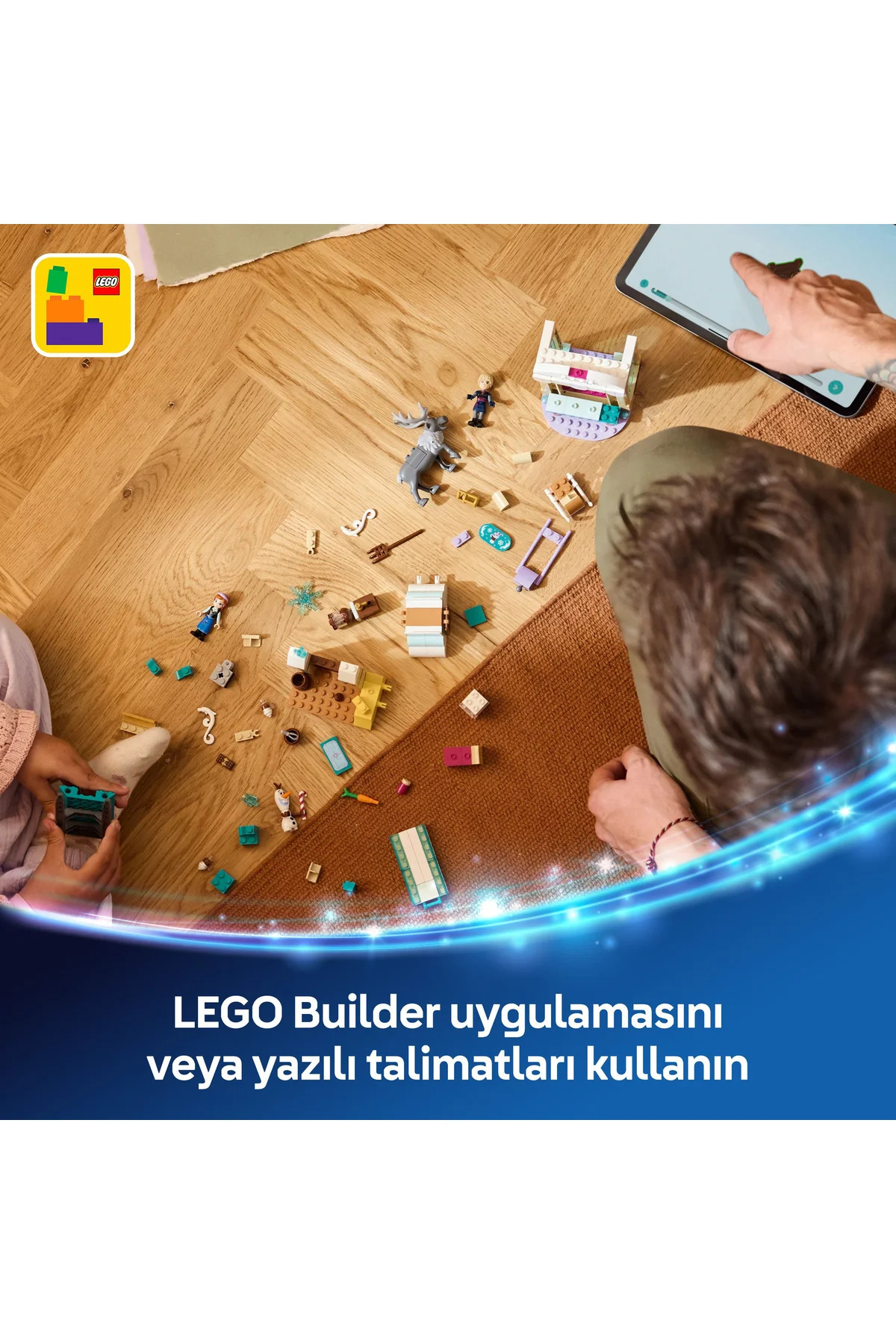 ® │ ماجراجویی سورتمهٔ انا، شاهزادهٔ دیزنی ۴۳۲۵۶ - مجموعه ساختنی اسباببازی ۴+ (۱۹۲ قطعه)