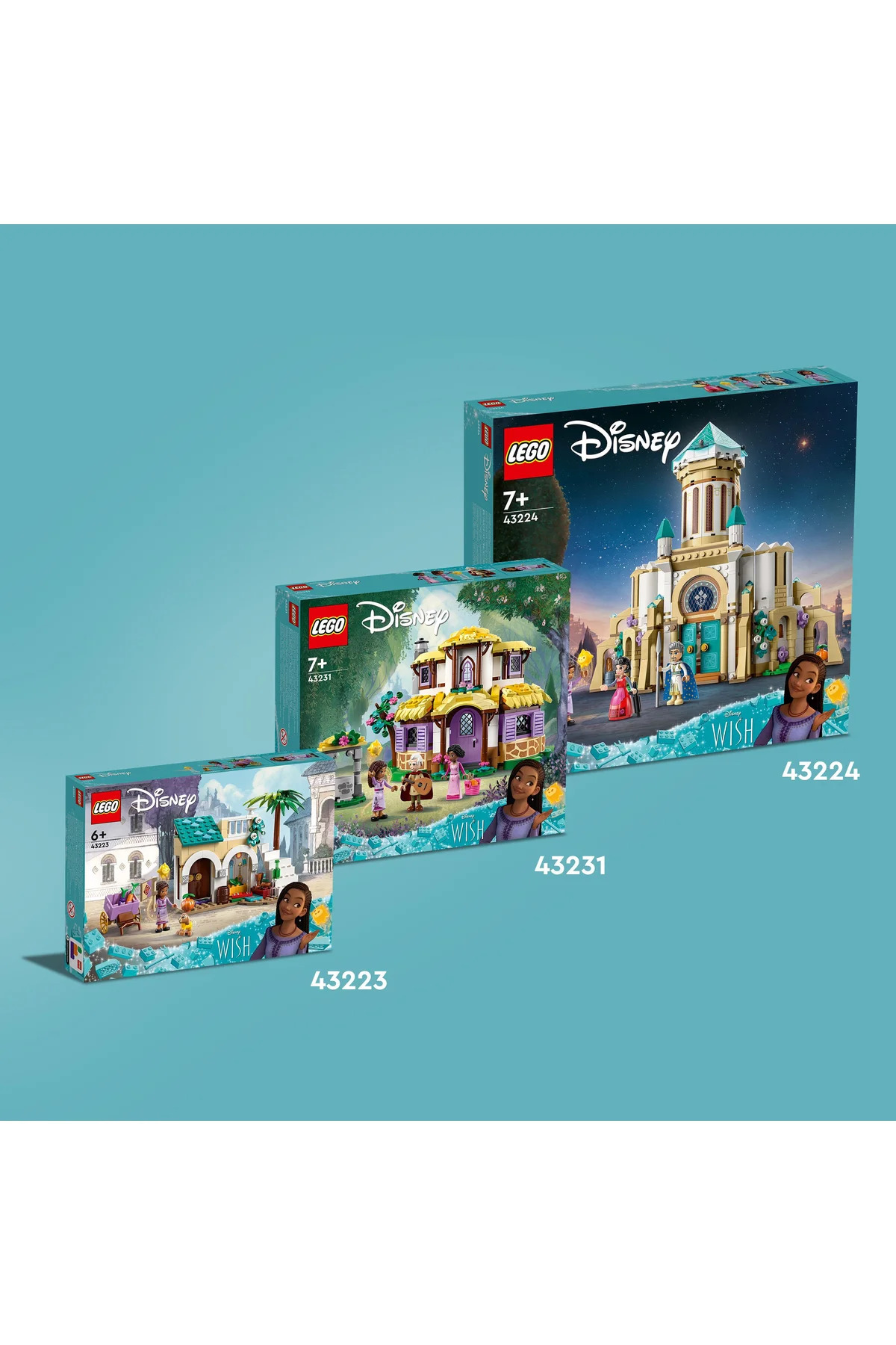 مجموعه ساختنی دیزنی اشاش کاتیج ۴۳۲۳۱، ۵۰۹ قطعه