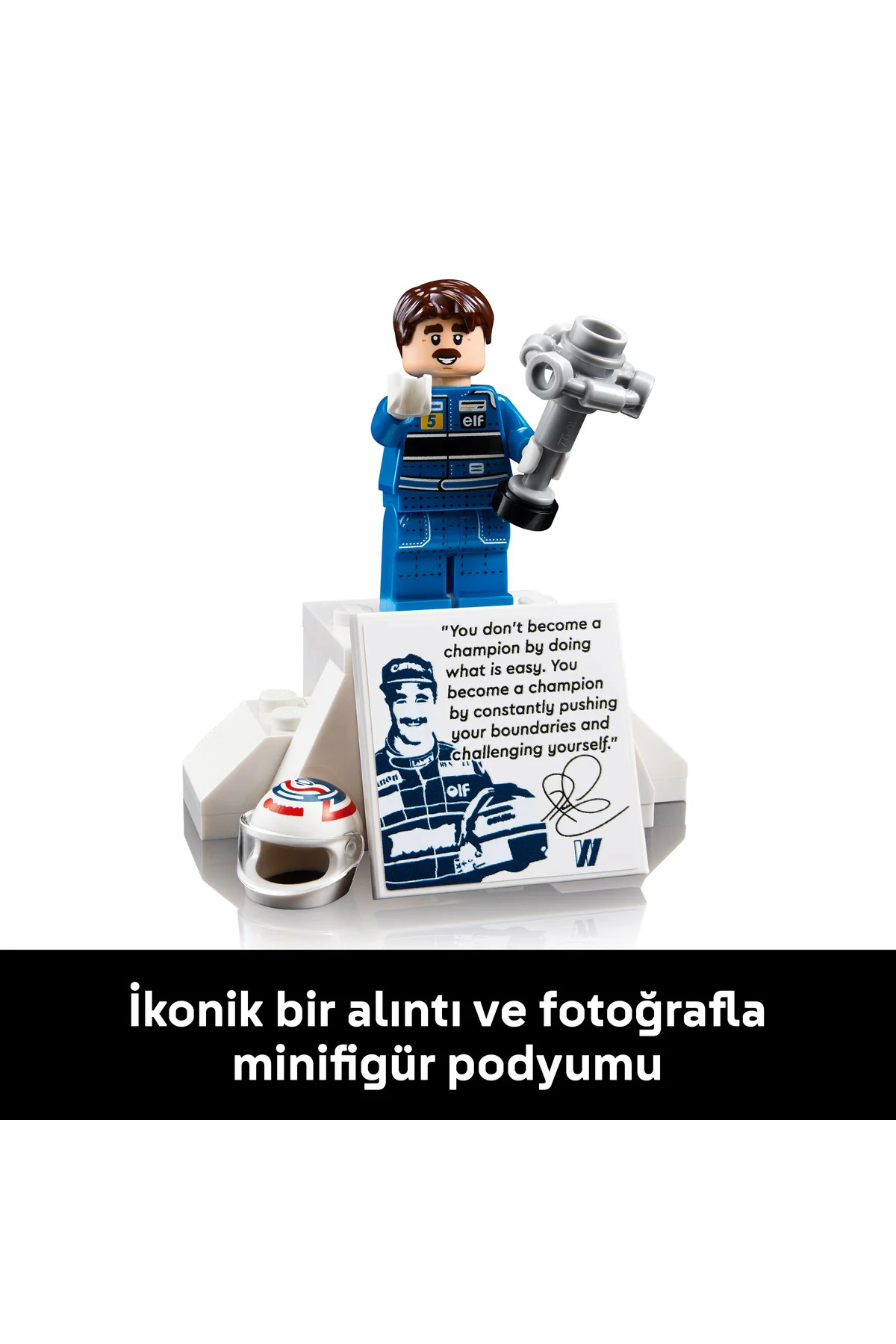 ® آیکونز ویلیامز ریسینگ FW14B و نایجل منسِل ۱۰۳۵۳ – مجموعه مدل ماشین فرمول یک (۱۸+) (۷۹۹ قطعه)