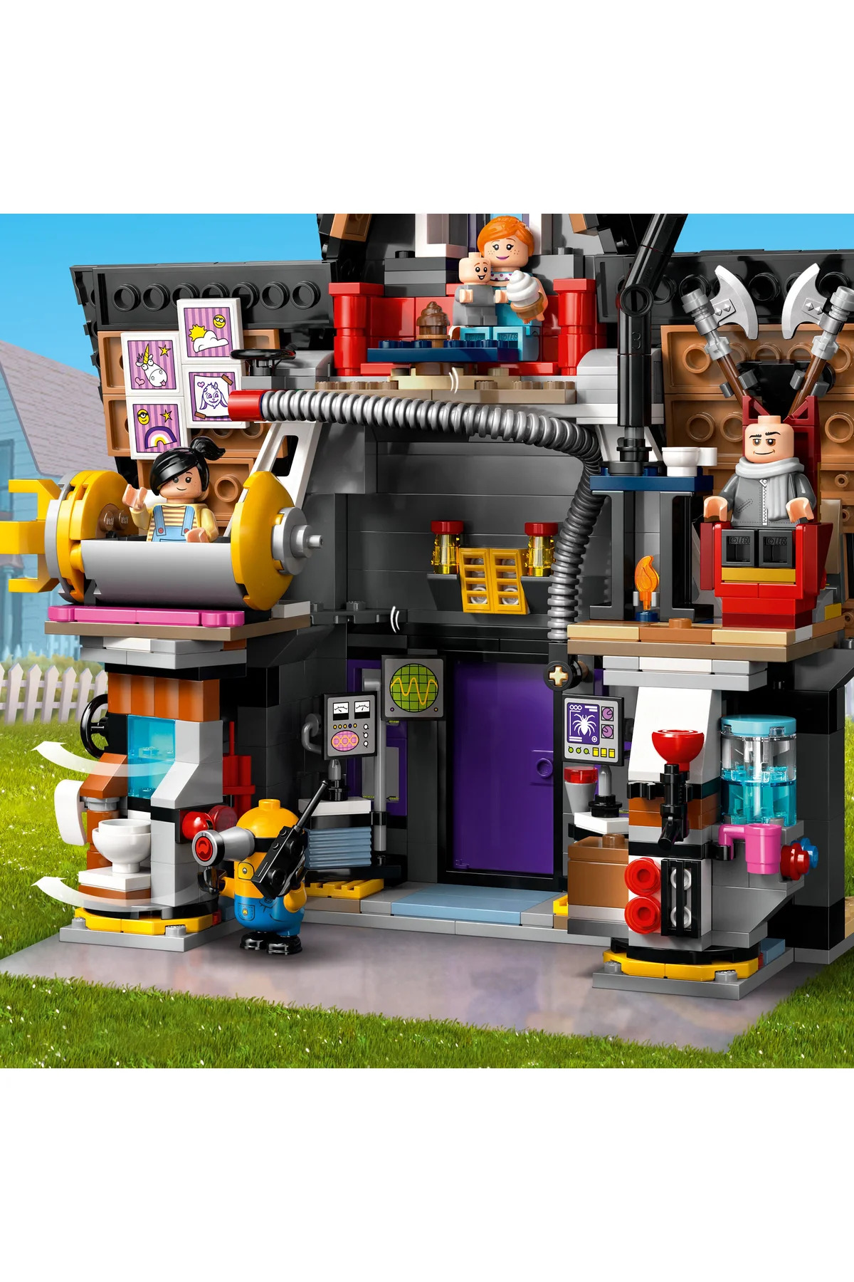 من نفرتانگیز ۴ – مجموعه ساختوساز برای سنین ۸ سال و بالاتر، مینیونها و پاویلیون خانوادگی گرو ۷۵۵۸۳ (۸۶۸ قطعه)