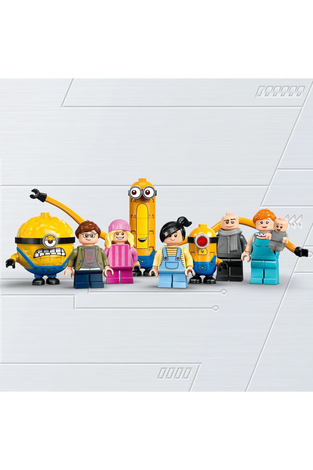 من نفرتانگیز ۴ – مجموعه ساختوساز برای سنین ۸ سال و بالاتر، مینیونها و پاویلیون خانوادگی گرو ۷۵۵۸۳ (۸۶۸ قطعه)